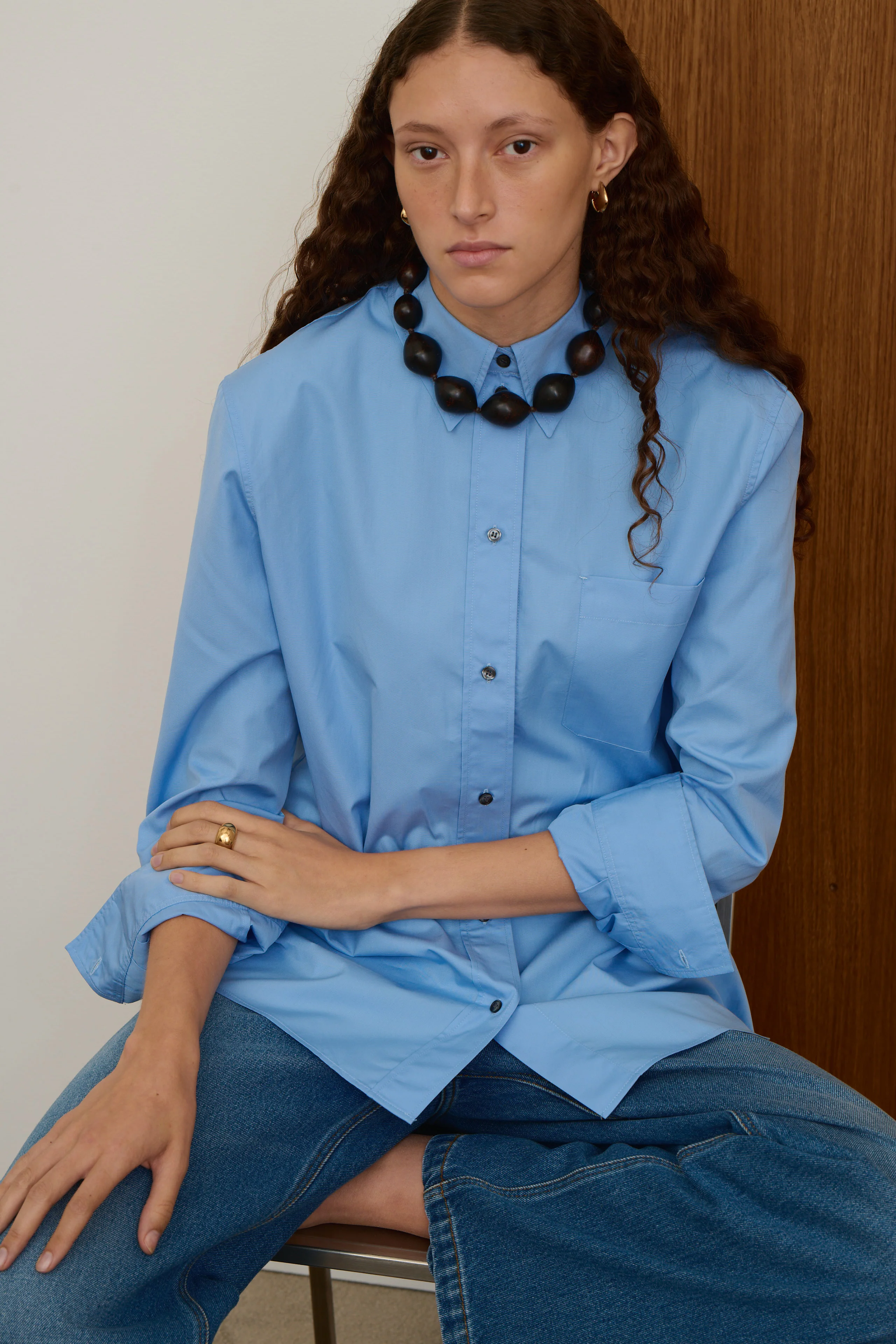 ZAMIA BROWN NECKLACE - Image 3