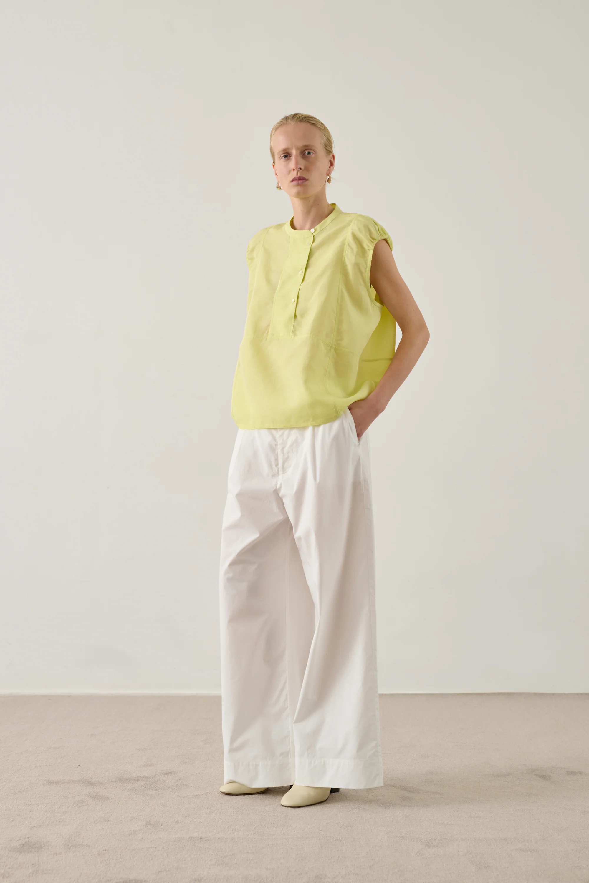 YELLOW DANUBE BLOUSE