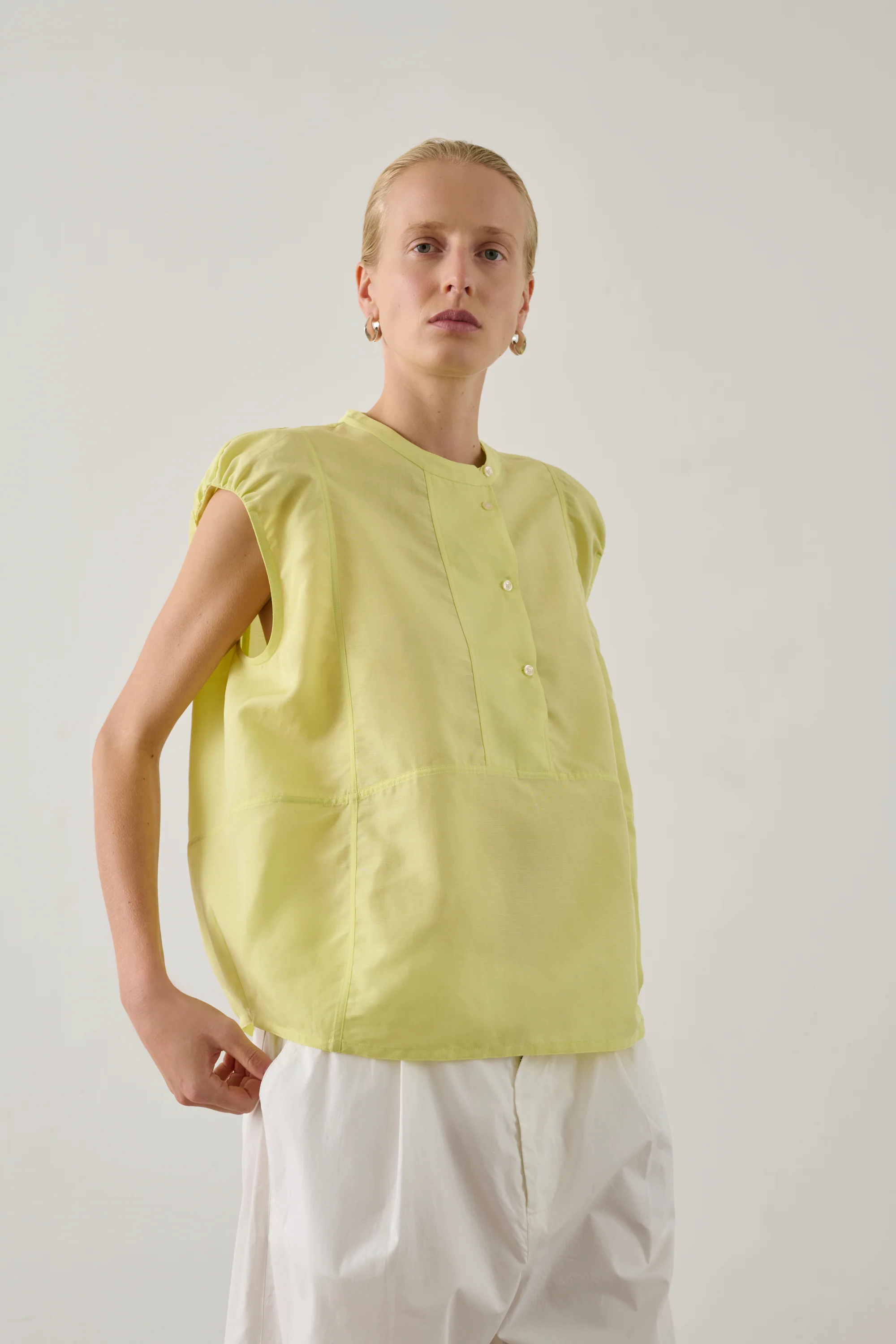 YELLOW DANUBE BLOUSE - Image 2