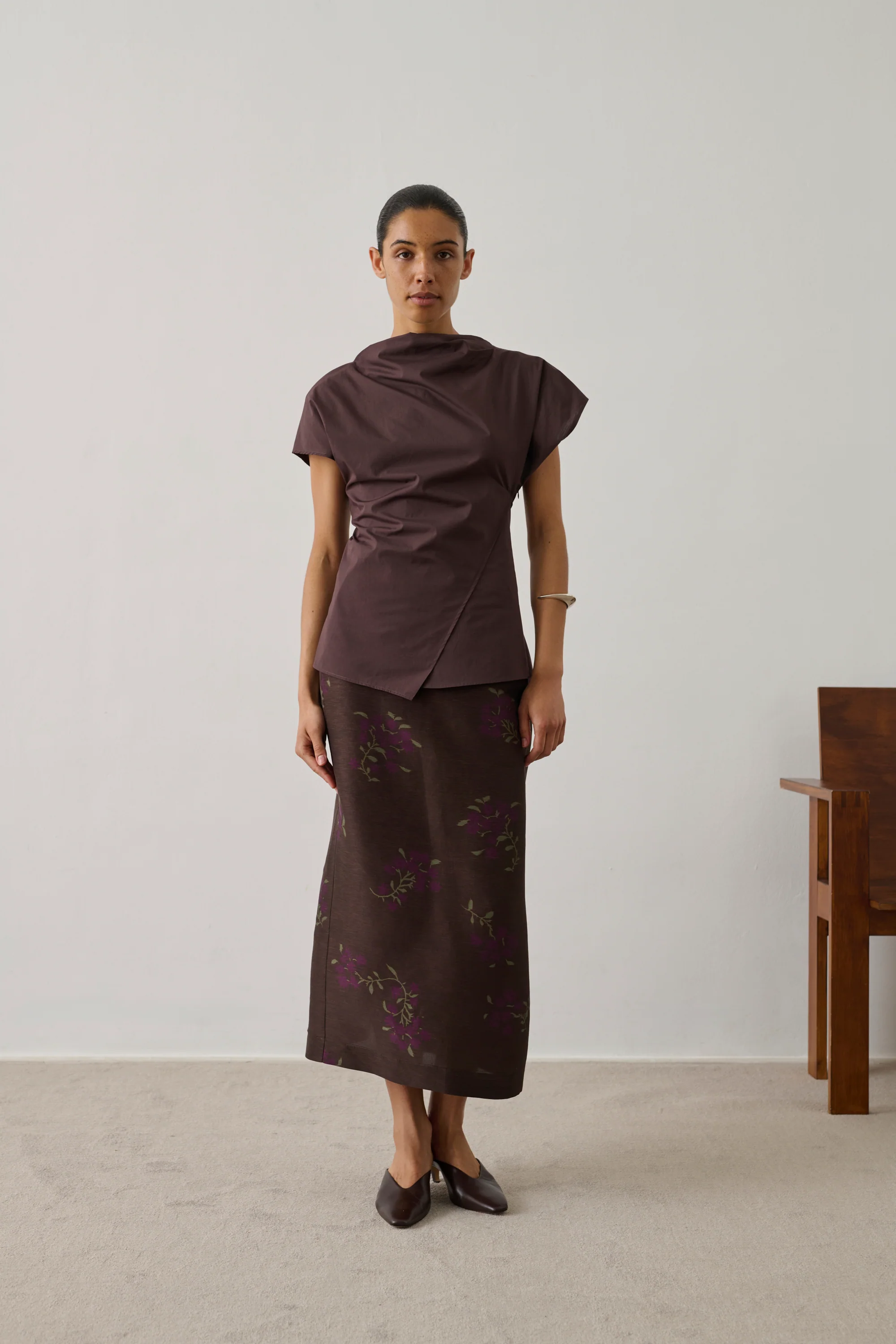 PURPLE FEDORA BLOUSE - Image 3