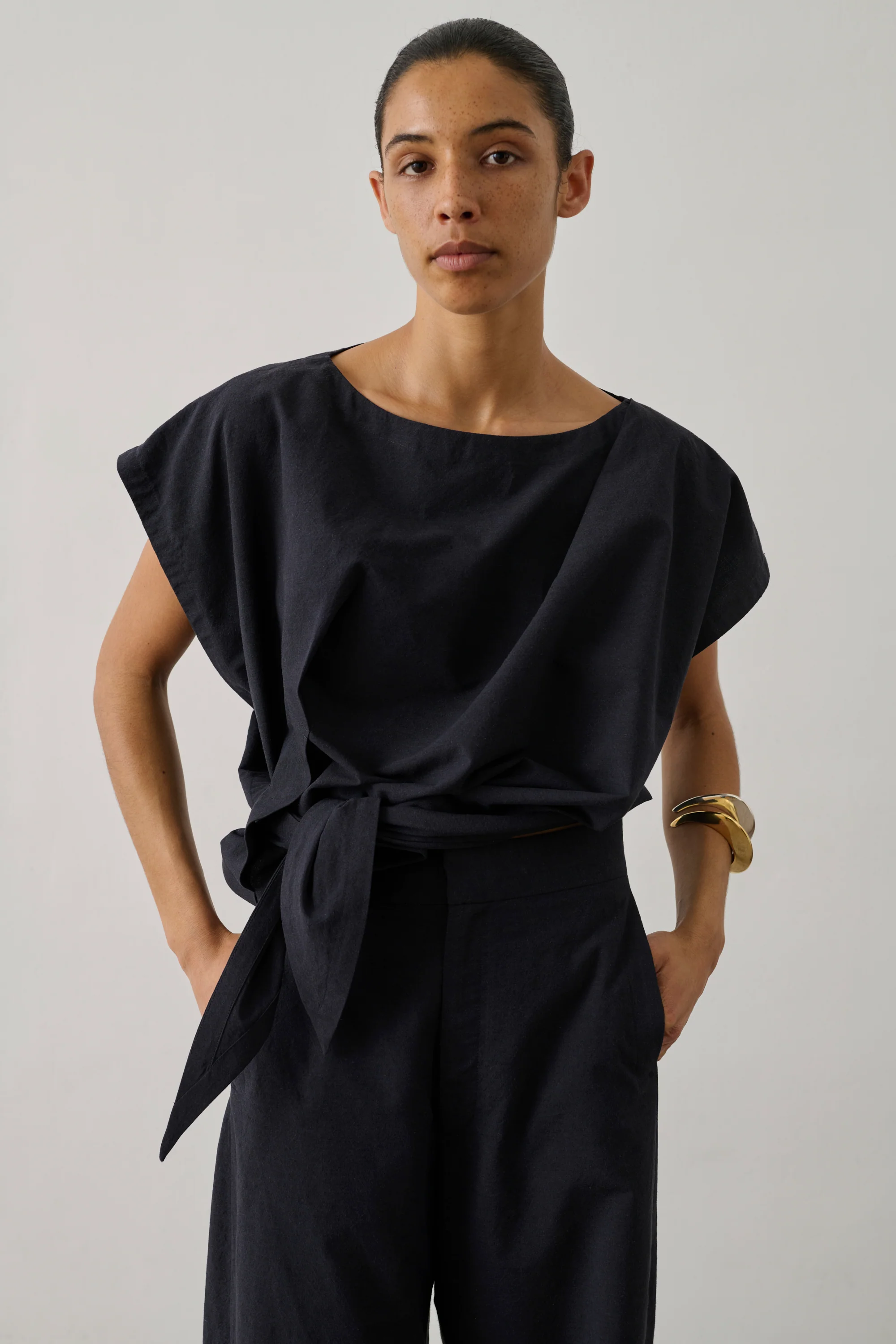 BLUE ITEA BLOUSE - Image 2