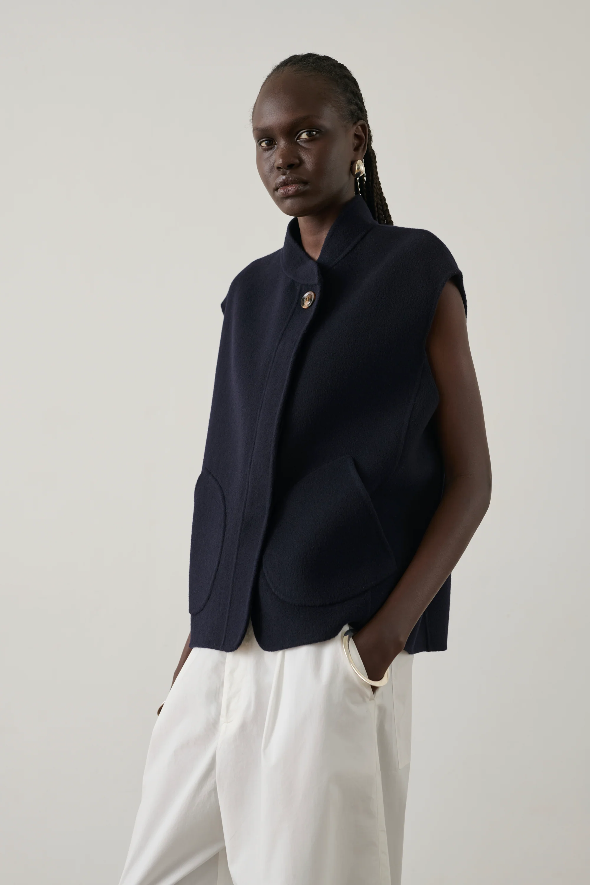 NAVY ADELINE JACKET - Image 6