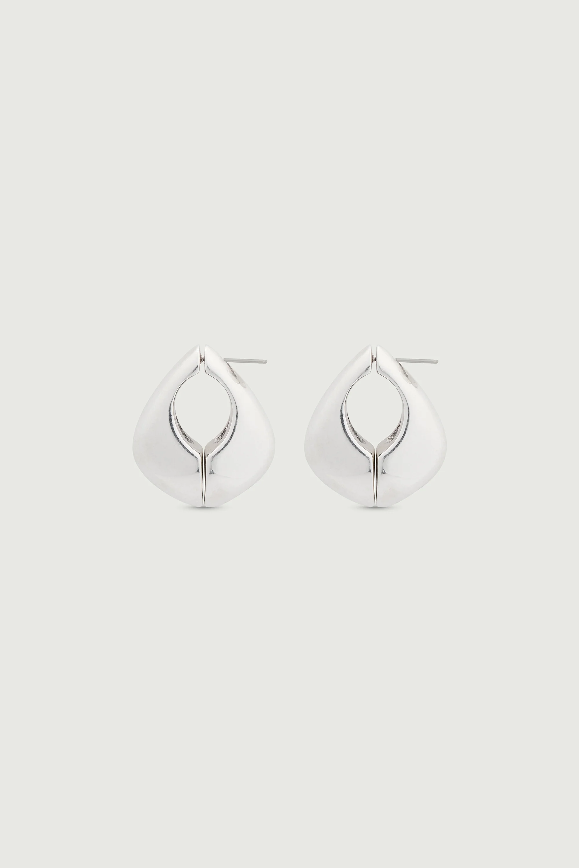 MAXI SILVER EARRINGS