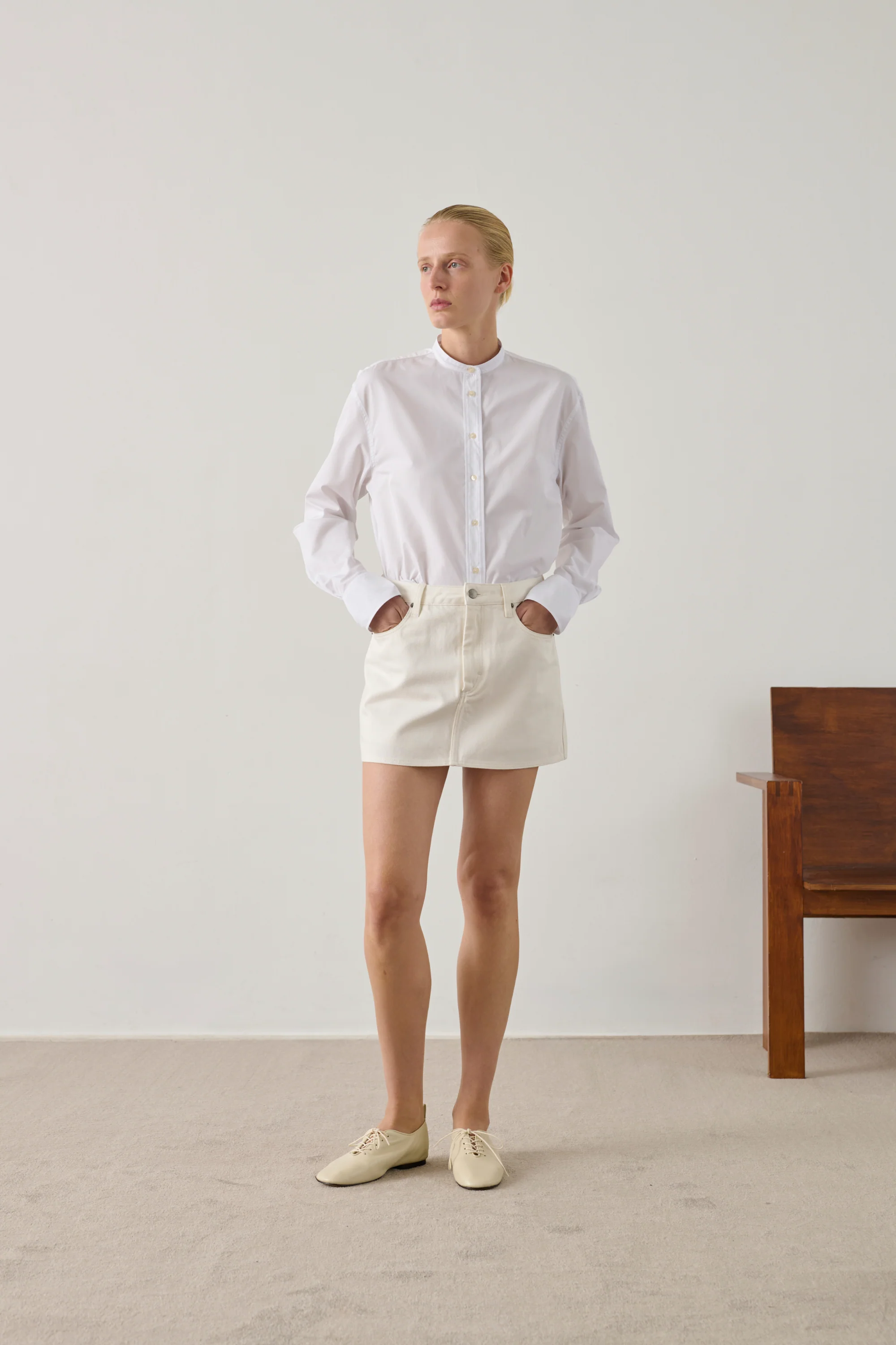 WHITE BERMUDES SHIRT - Image 5