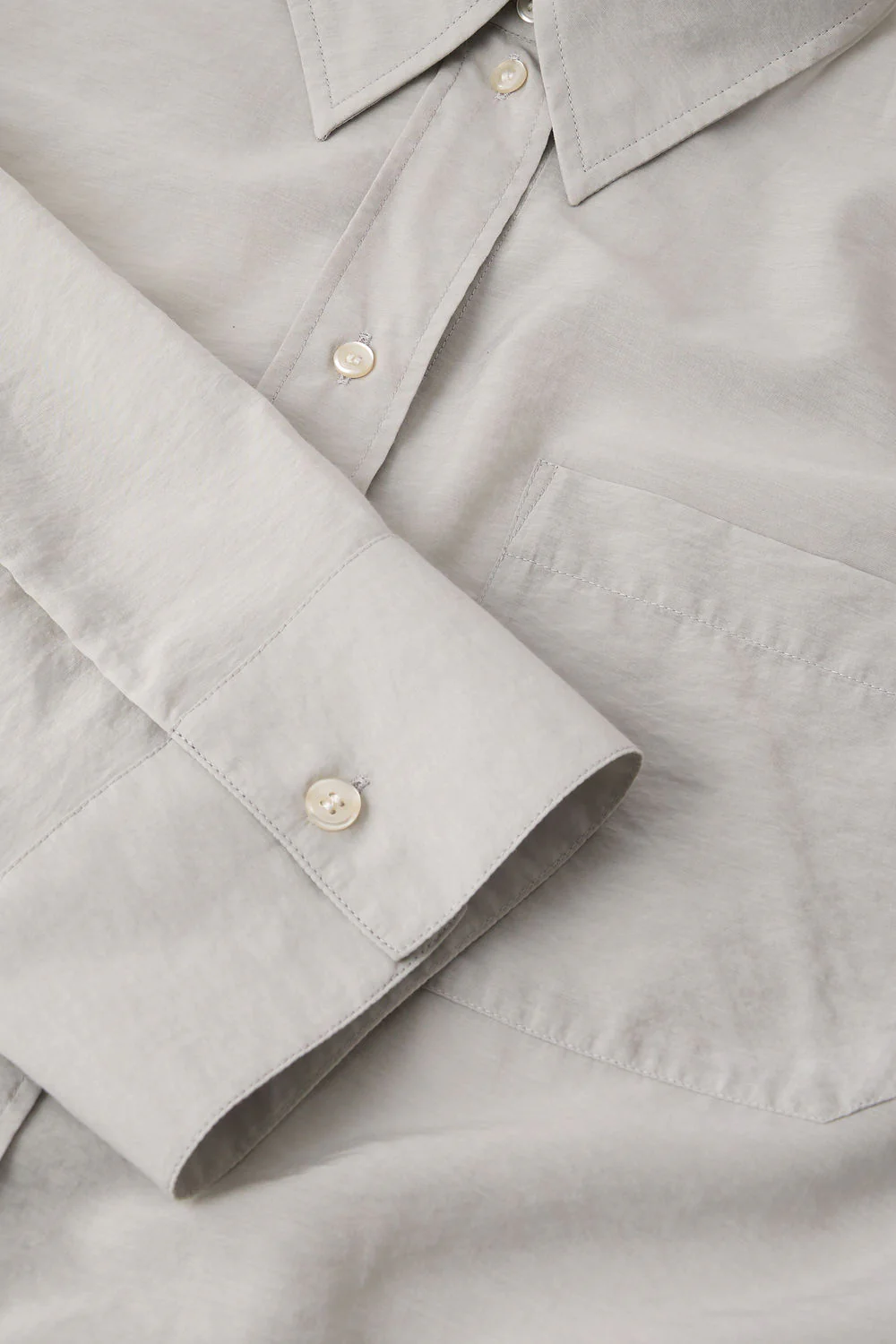 GREY FRANCESCA SHIRT - Image 7