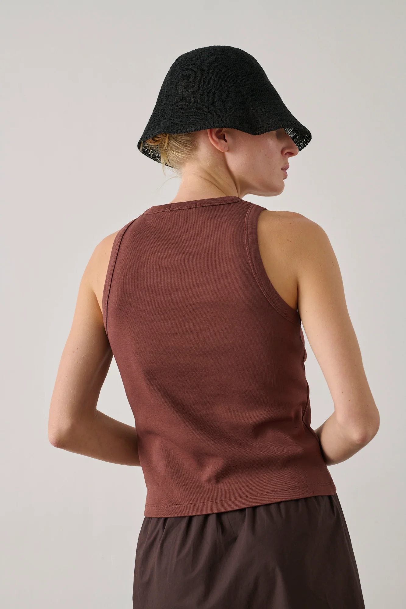 BROWN DOLLY TANK TOP - Image 3