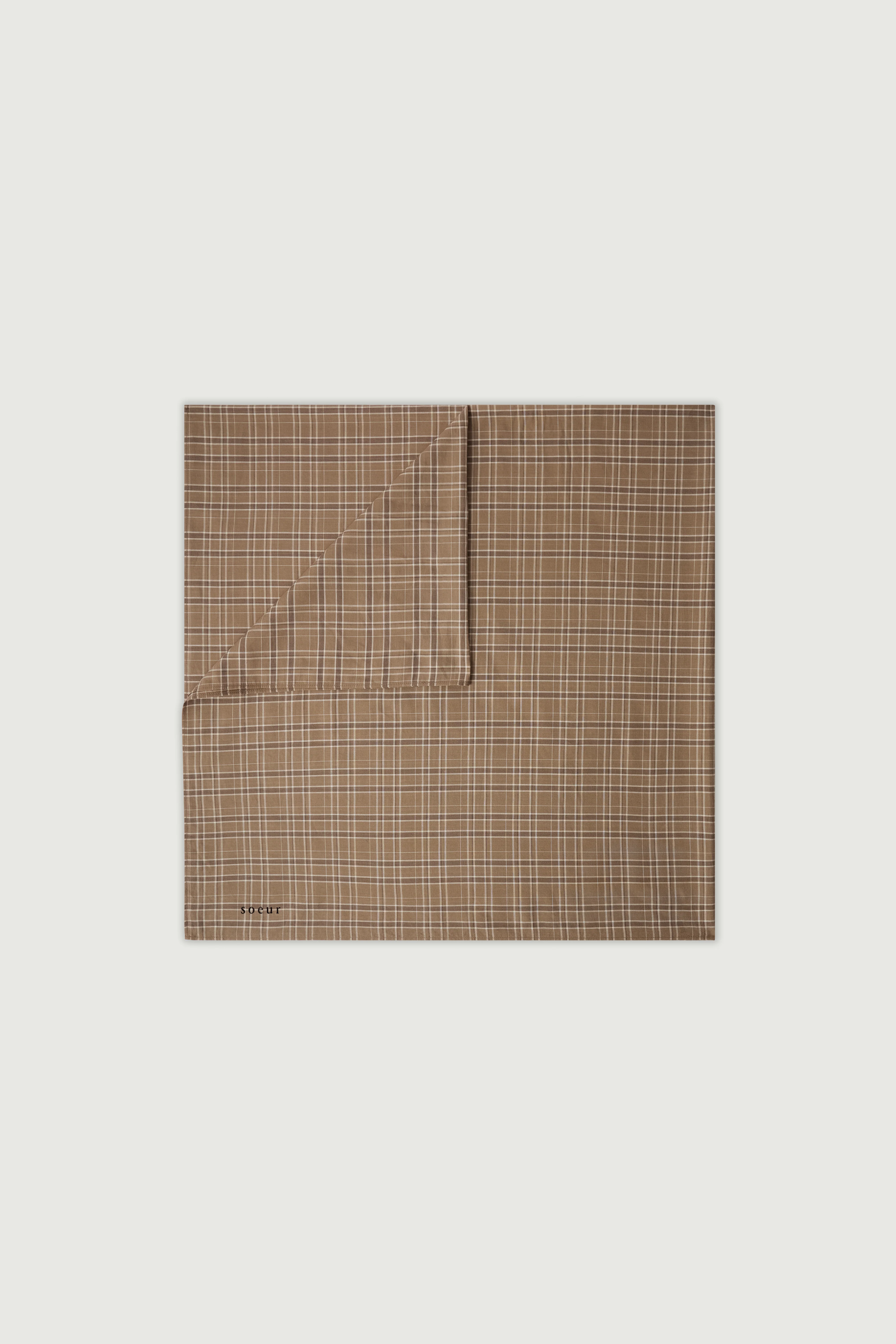 BROWN SKY SCARF