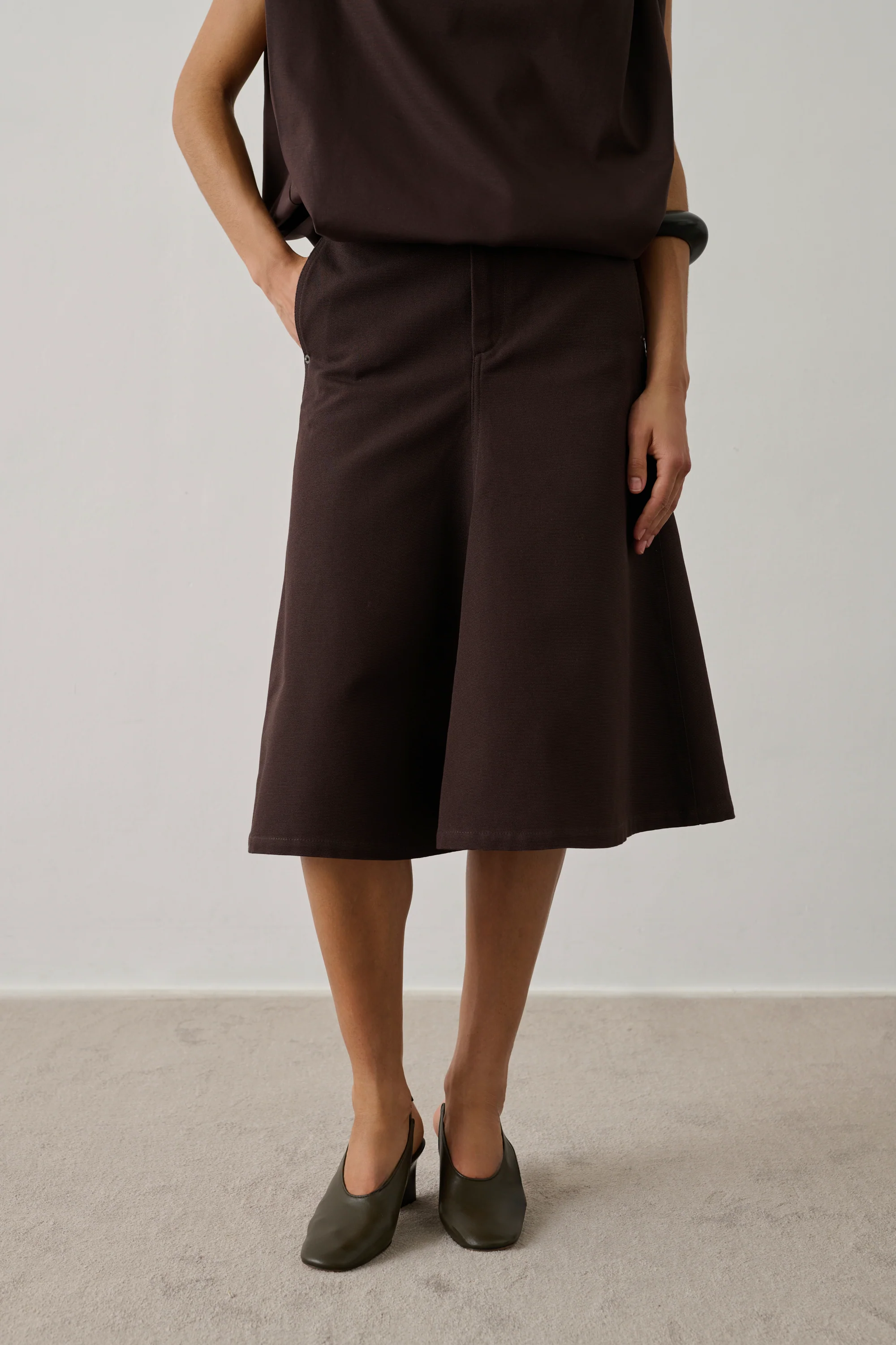 BROWN HOPE SKIRT - Image 4
