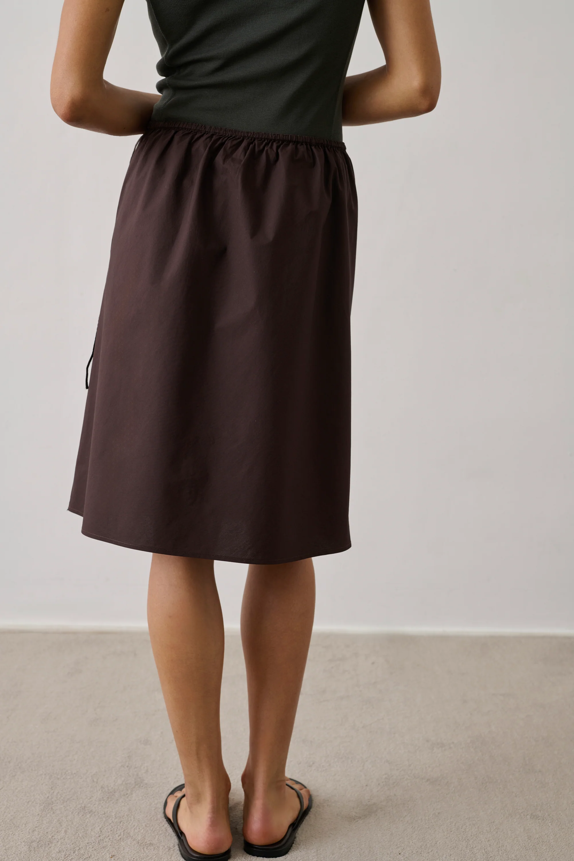 BROWN HOUNA SKIRT - Image 4