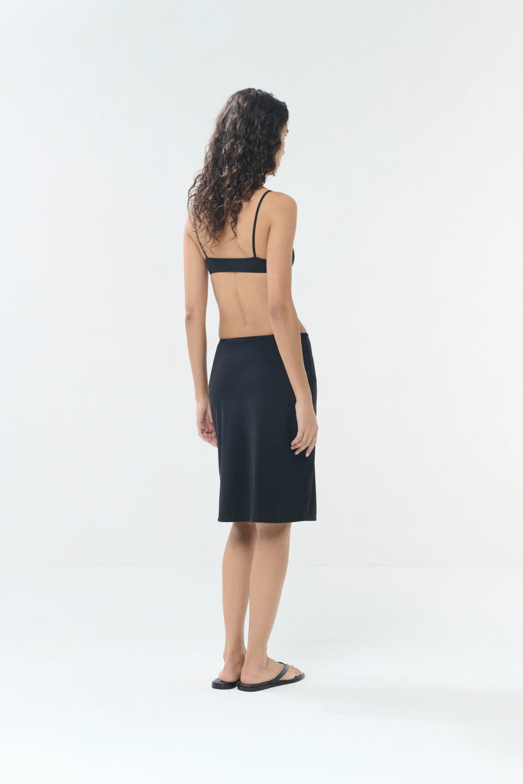 LA GONNA TUBINO BLACK SKIRT - Image 5