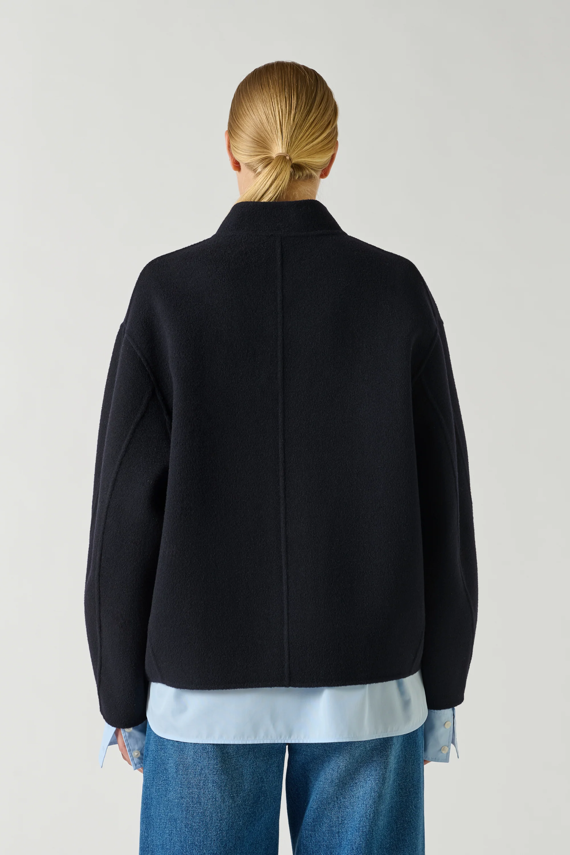 NAVY WINDSOR COAT - Image 3