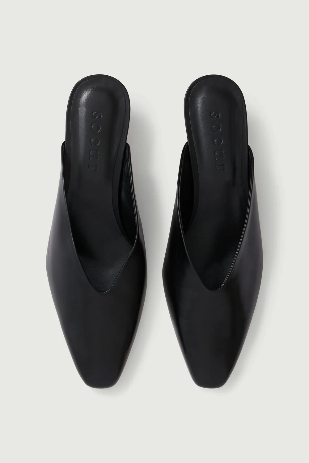BLACK AMALIE MULES - Image 6