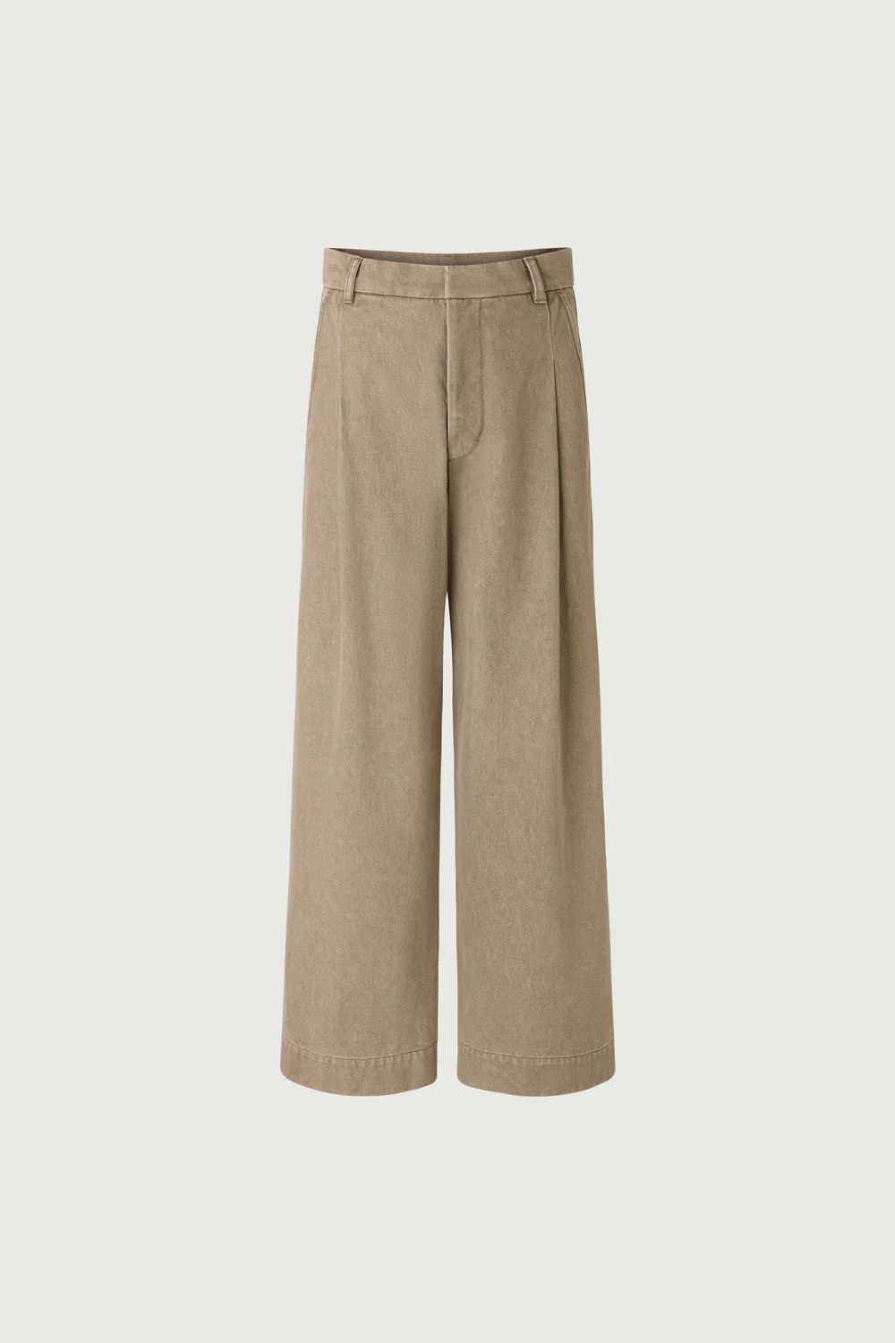 BEIGE DEVY TROUSERS - Image 5