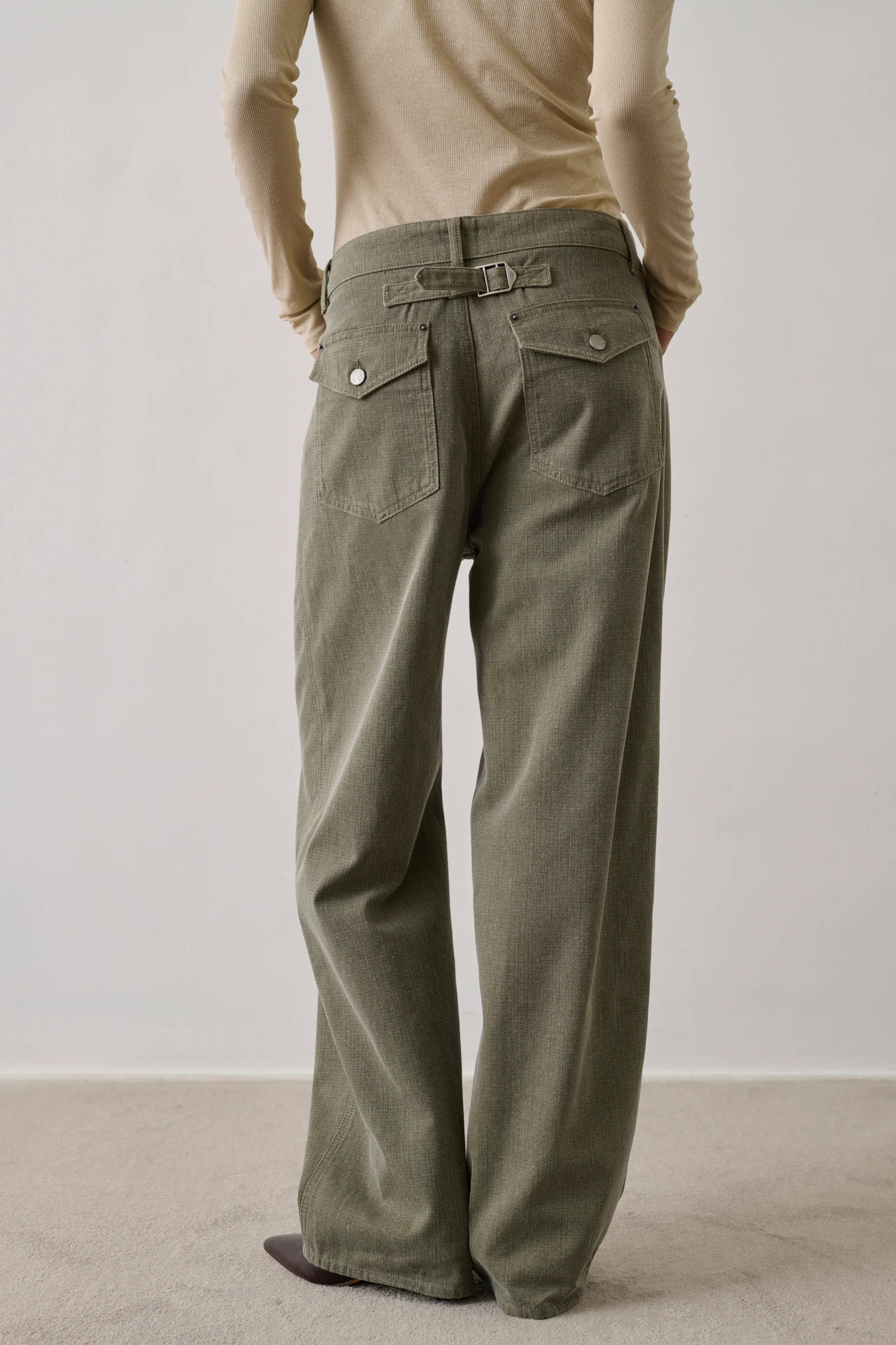 KHAKI HUNTER TROUSERS - Image 4