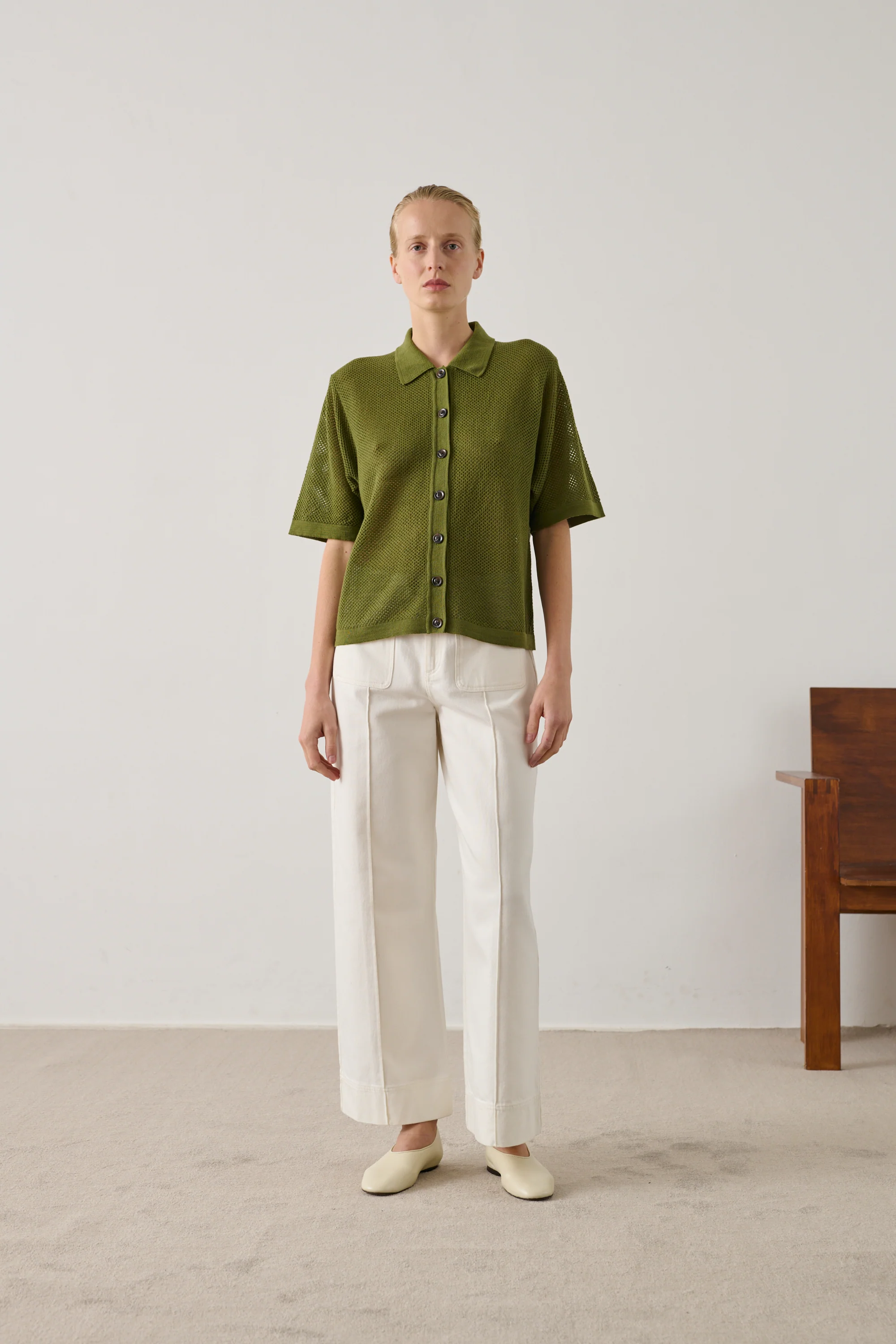 GREEN DAVON POLO