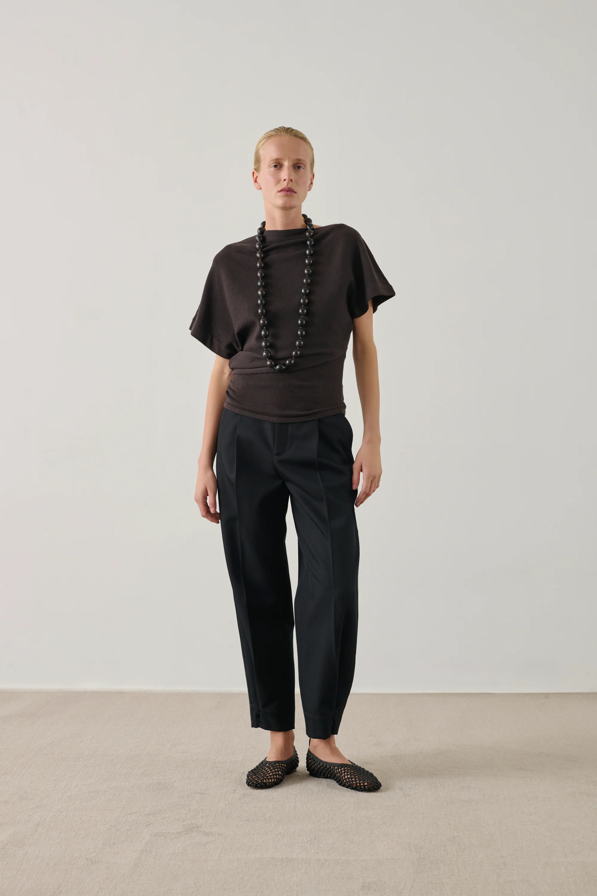 BROWN DALINA PULLOVER - Image 2