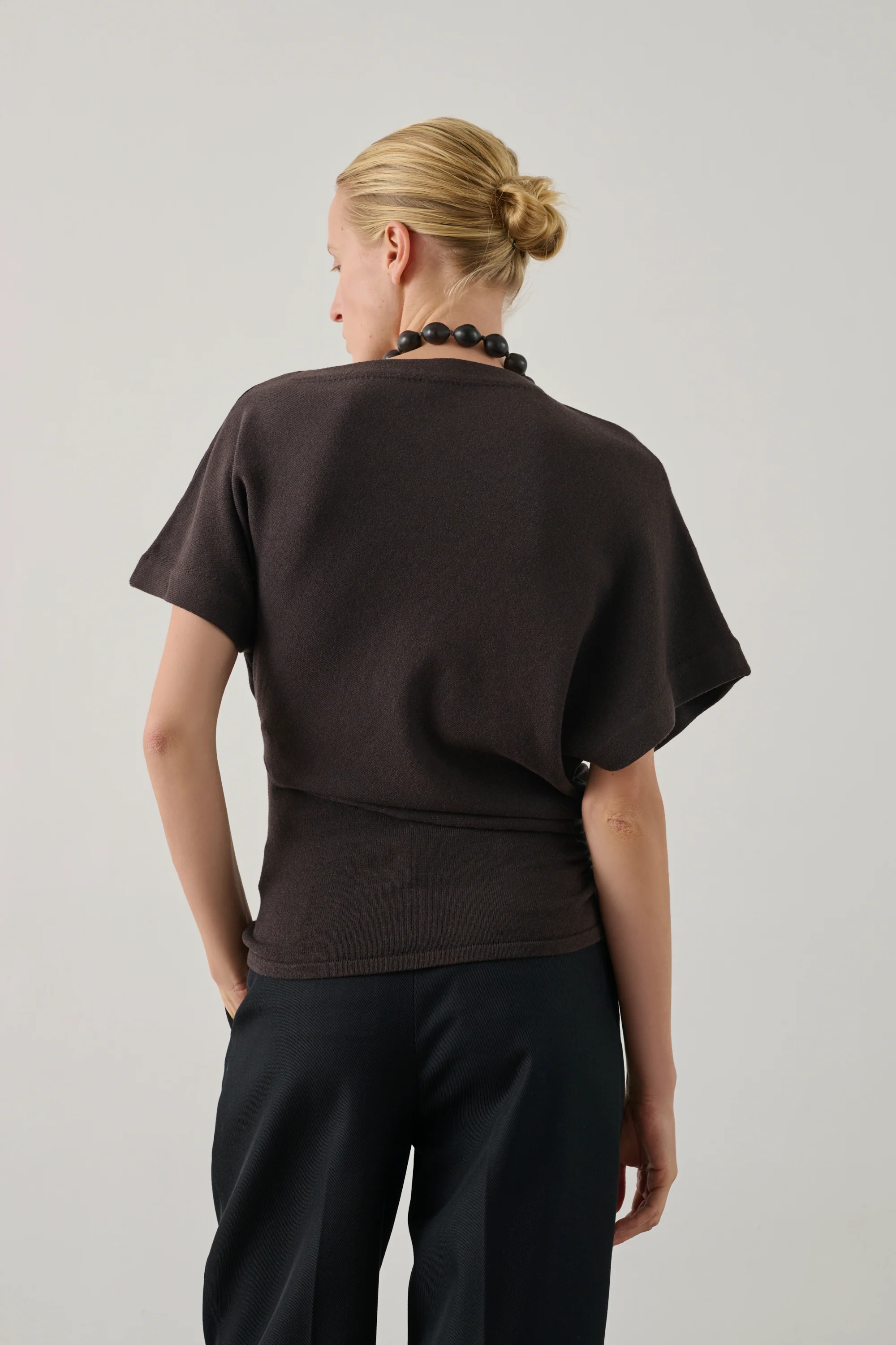BROWN DALINA PULLOVER - Image 3