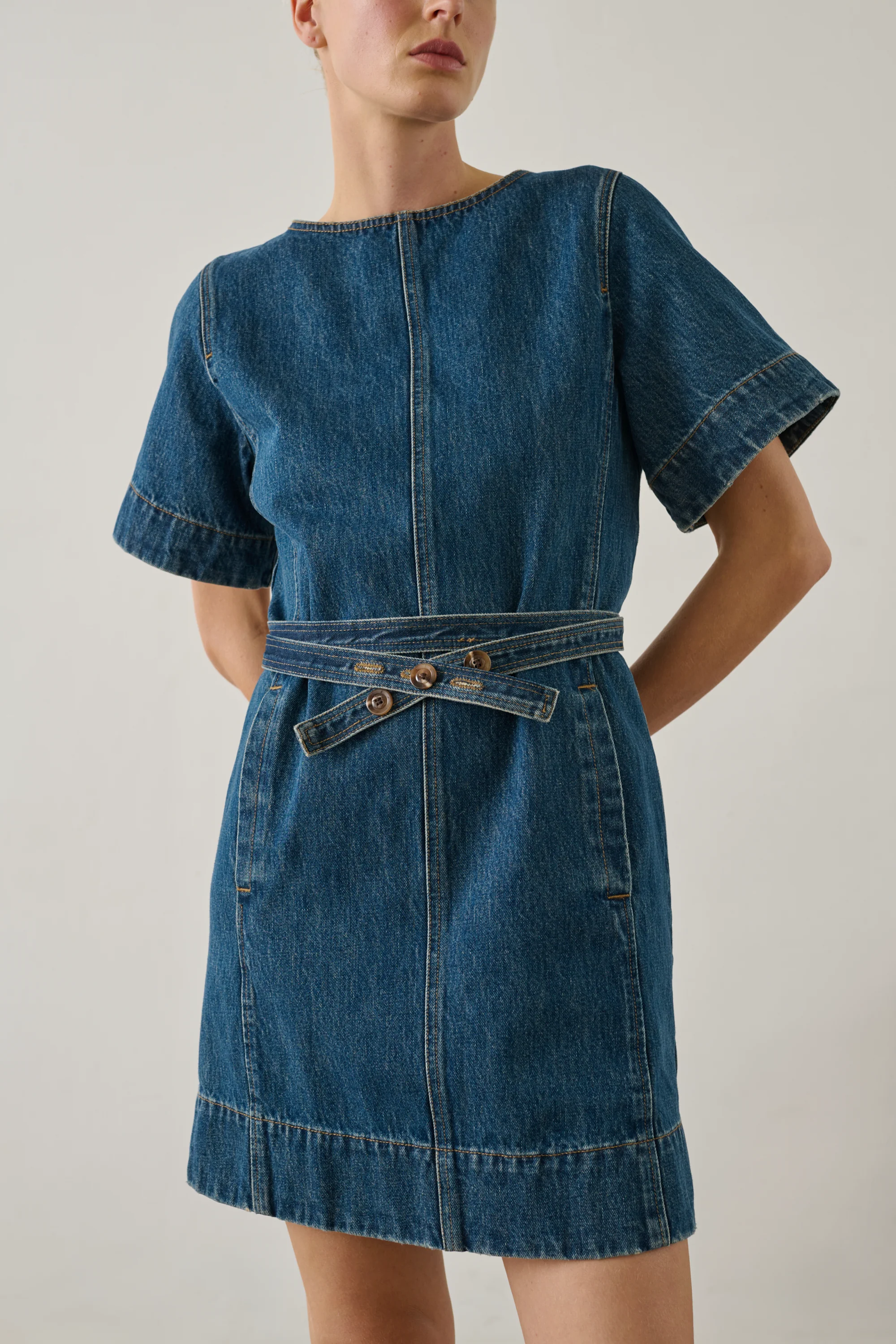 BLUE ECLAIR DRESS - Image 3