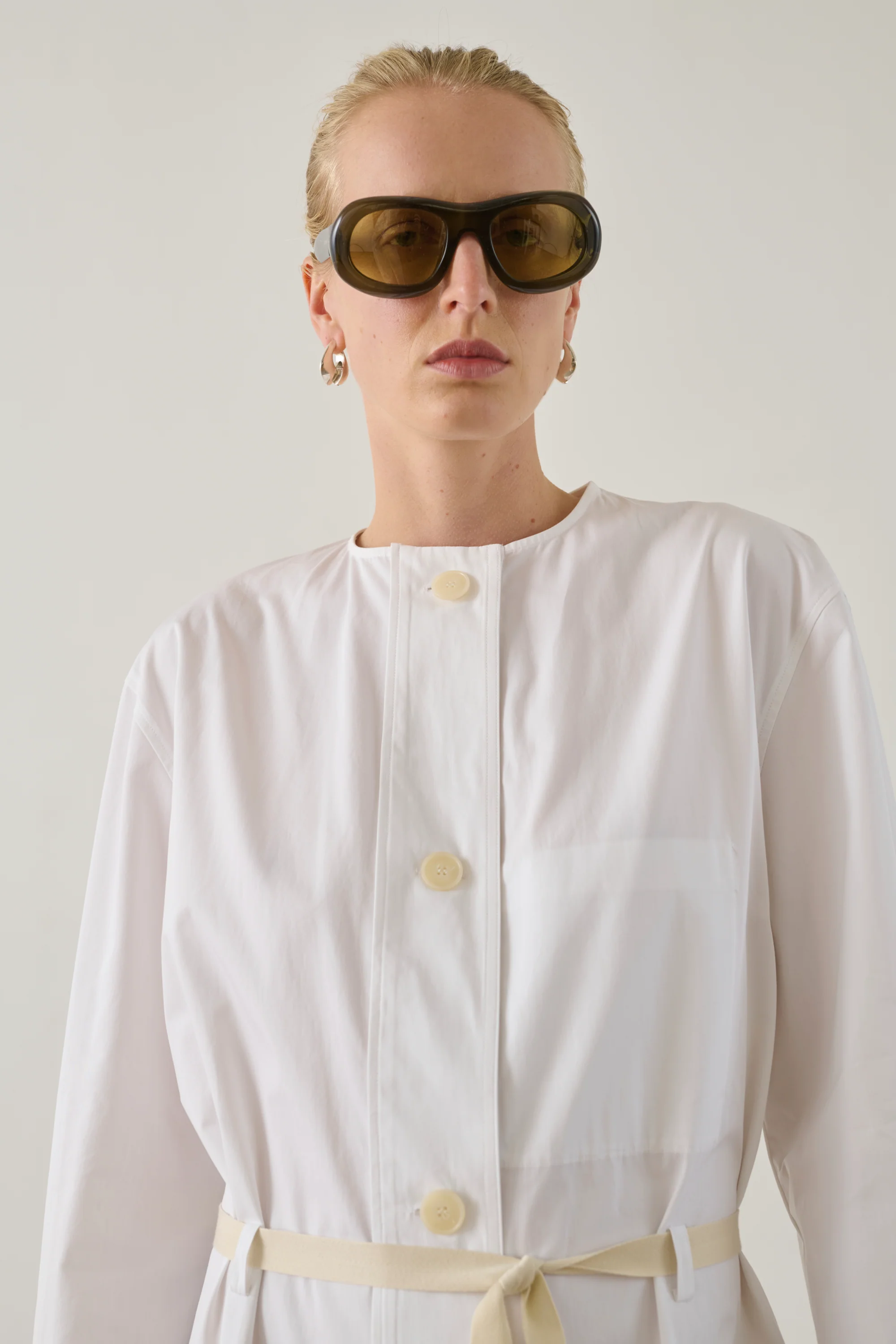 WHITE HELIE DRESS - Image 3