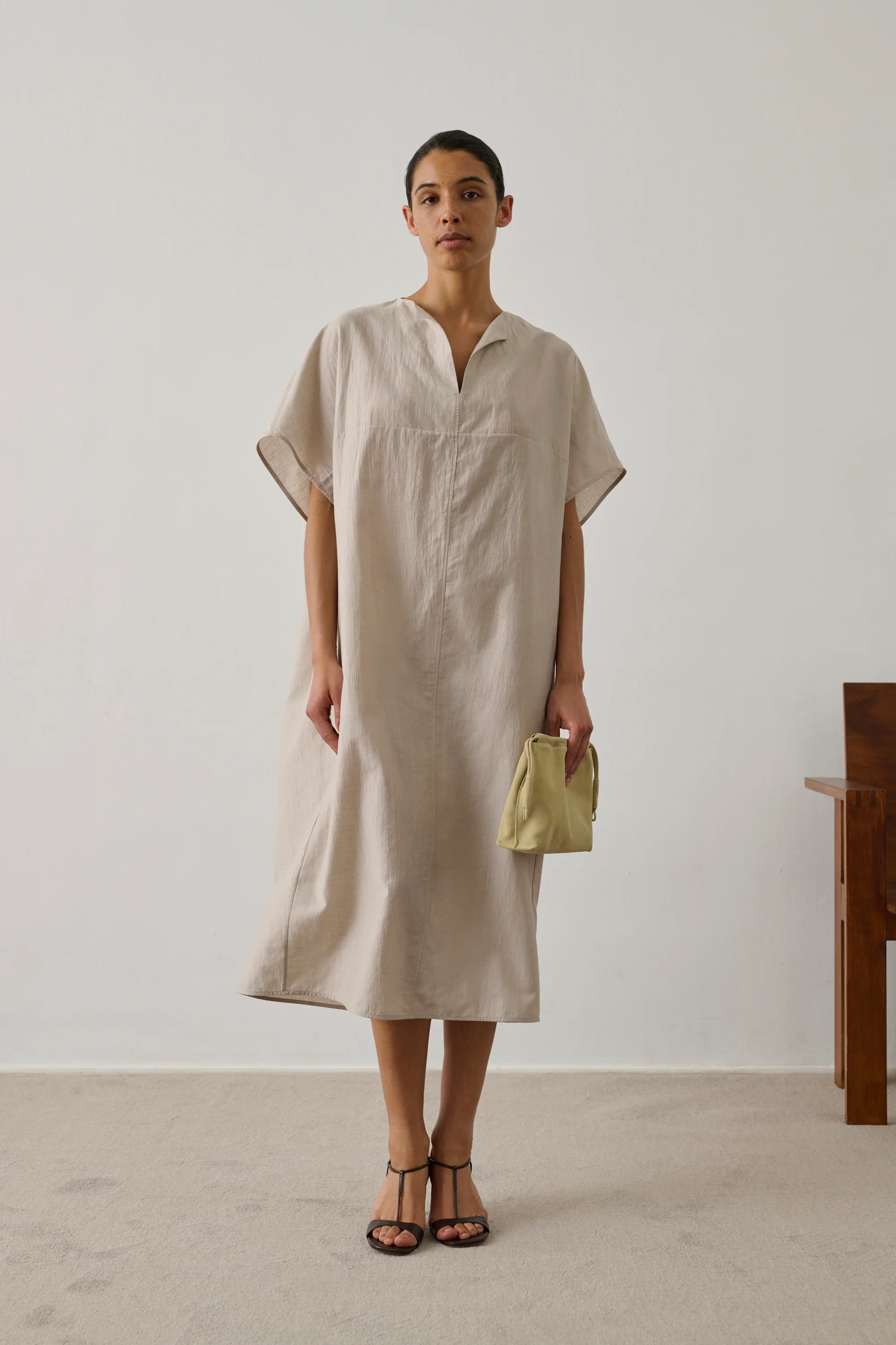 ECRU ILSA DRESS
