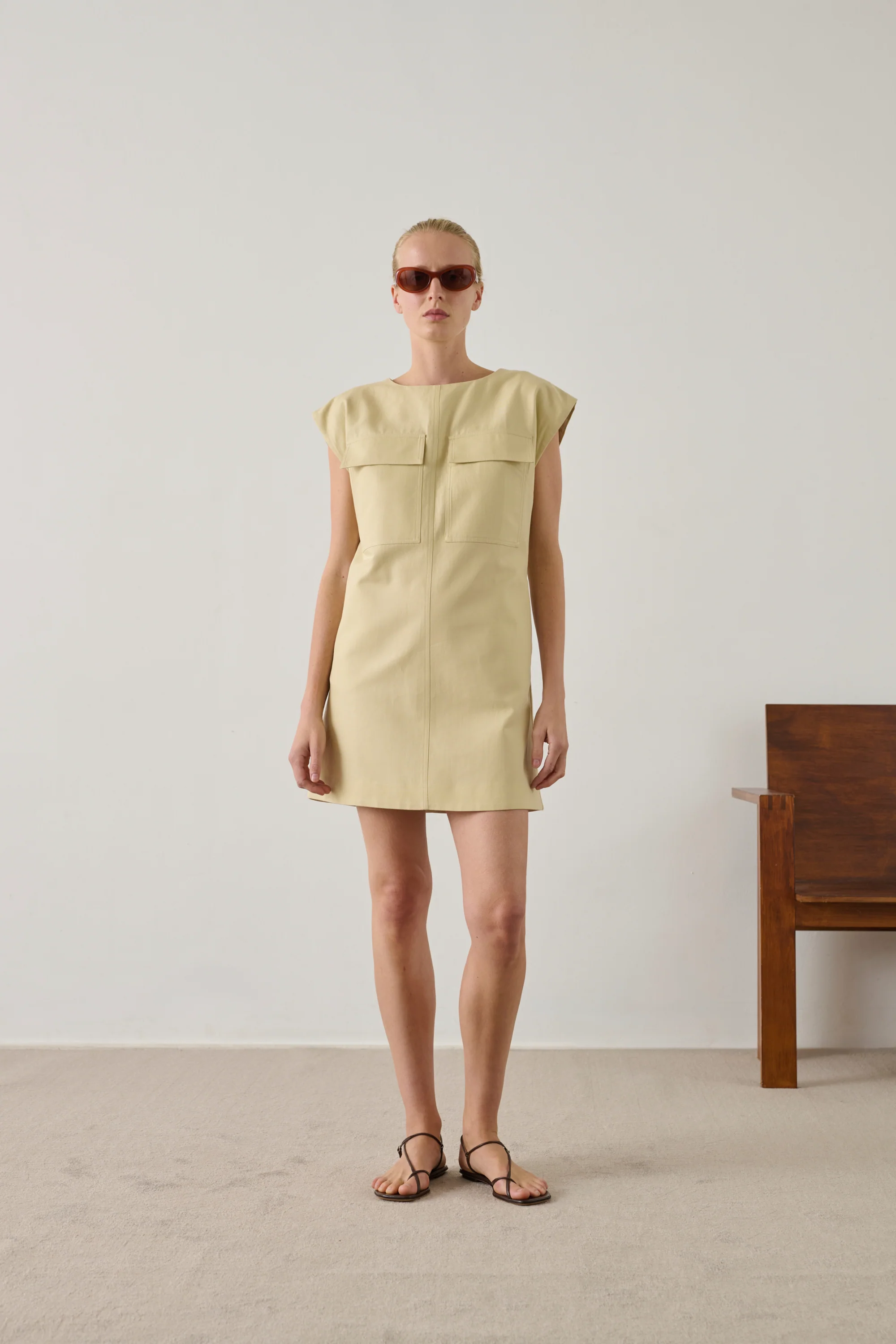 ECRU IMANE DRESS - Image 4