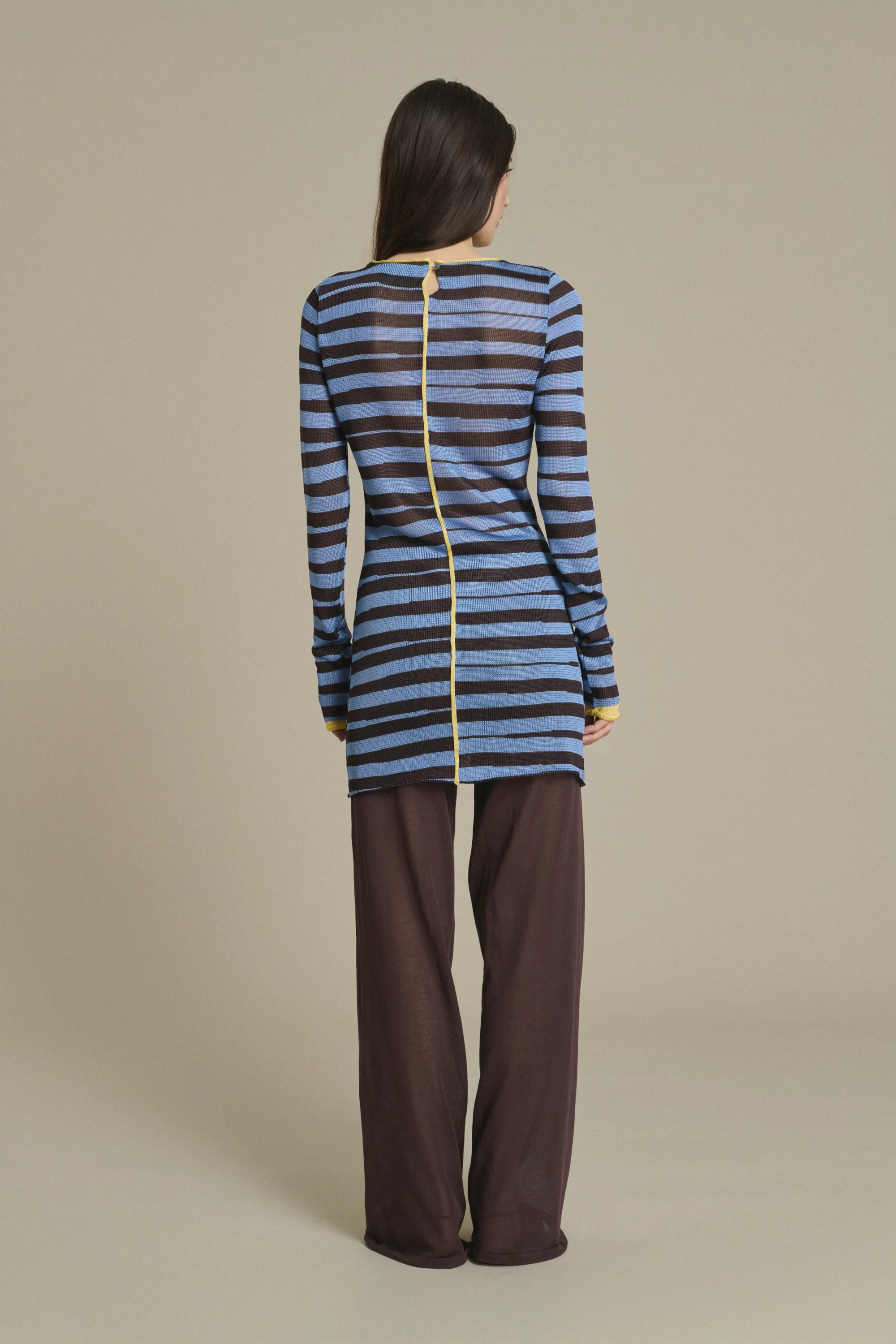 BROWN MOMO MINI DRESS - Image 5
