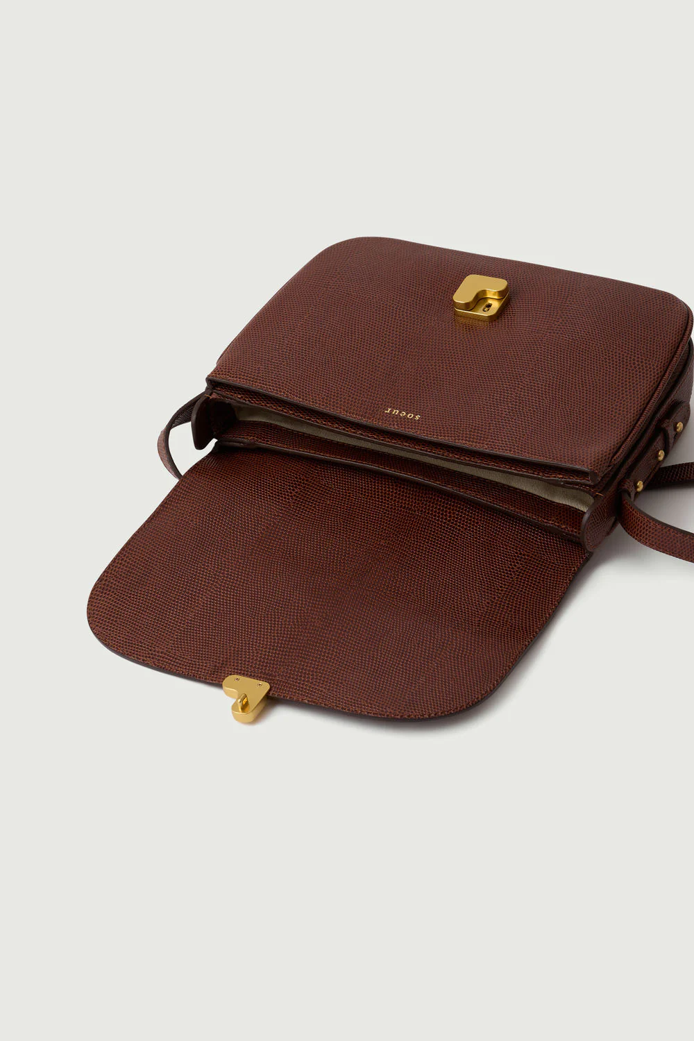 BROWN BELLISSIMA MAXI BAG CAVIAR - Image 4
