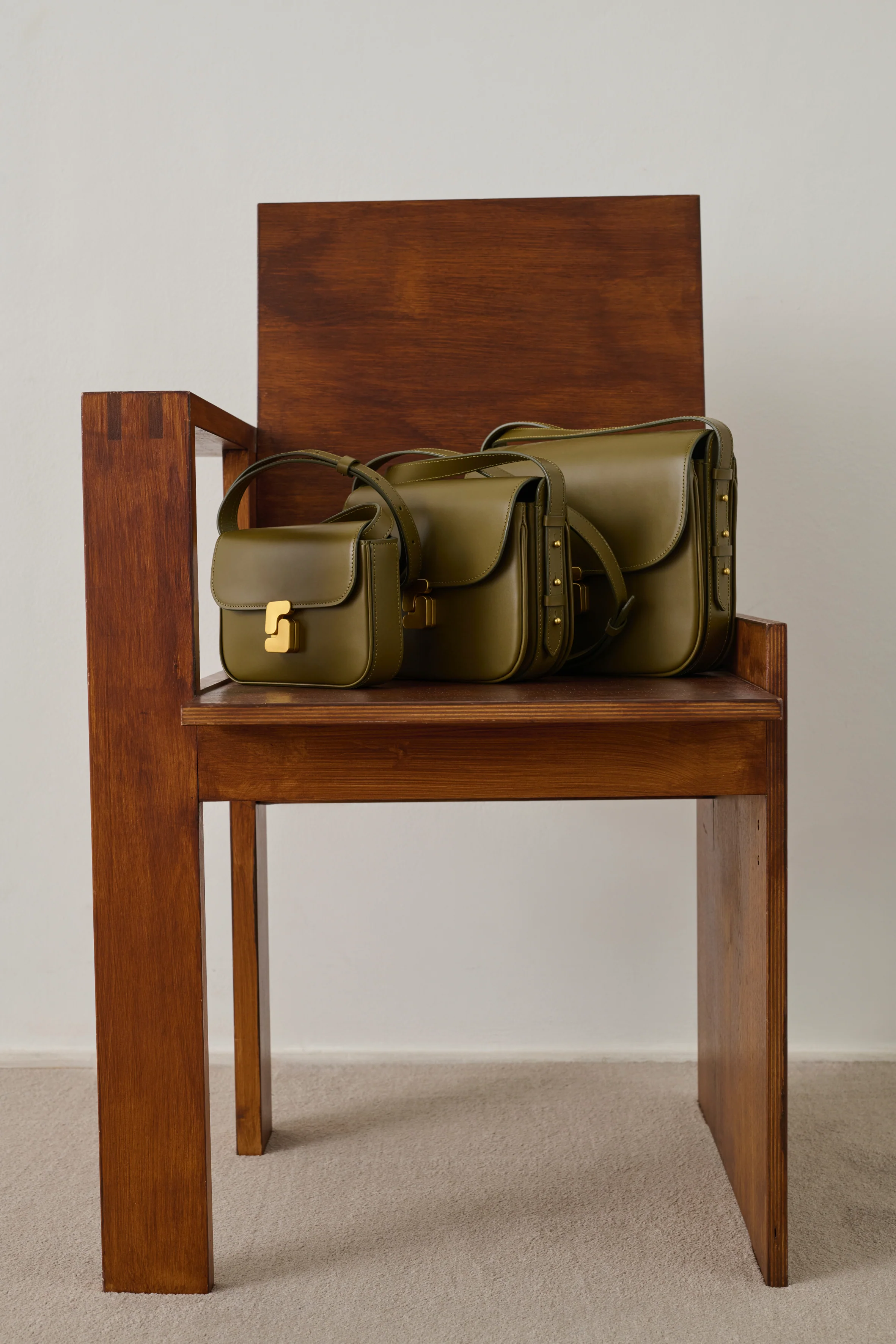 BROWN BELLISSIMA MAXI BAG - Image 6