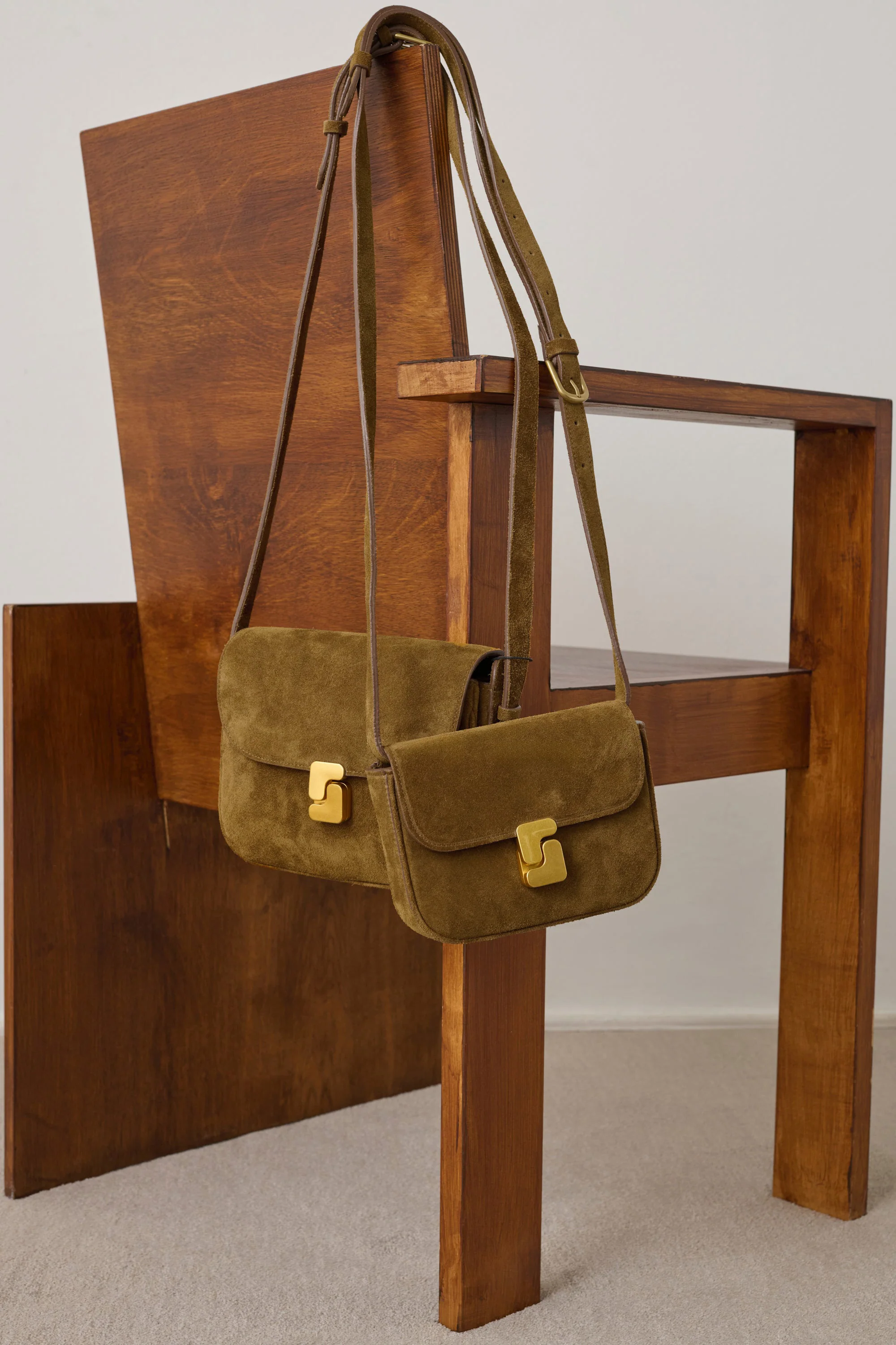 BROWN BELLISSIMA MINI BAG LEATHER CRUST - Image 5