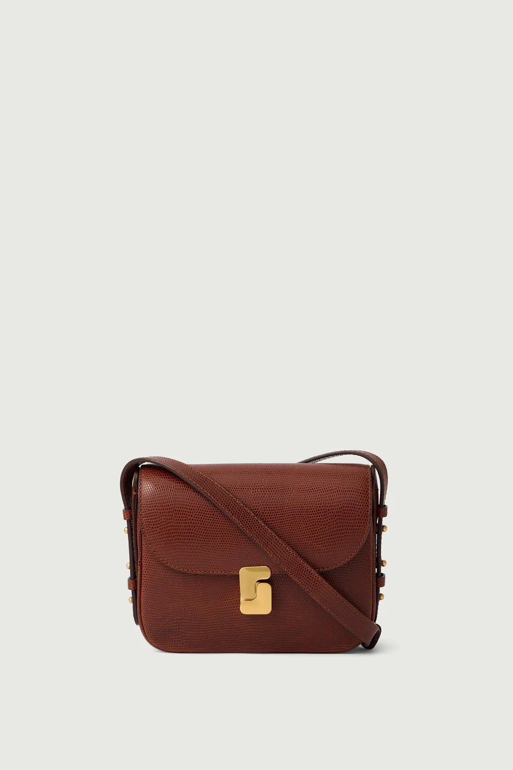 BROWN BELLISSIMA MINI BAG CAVIAR