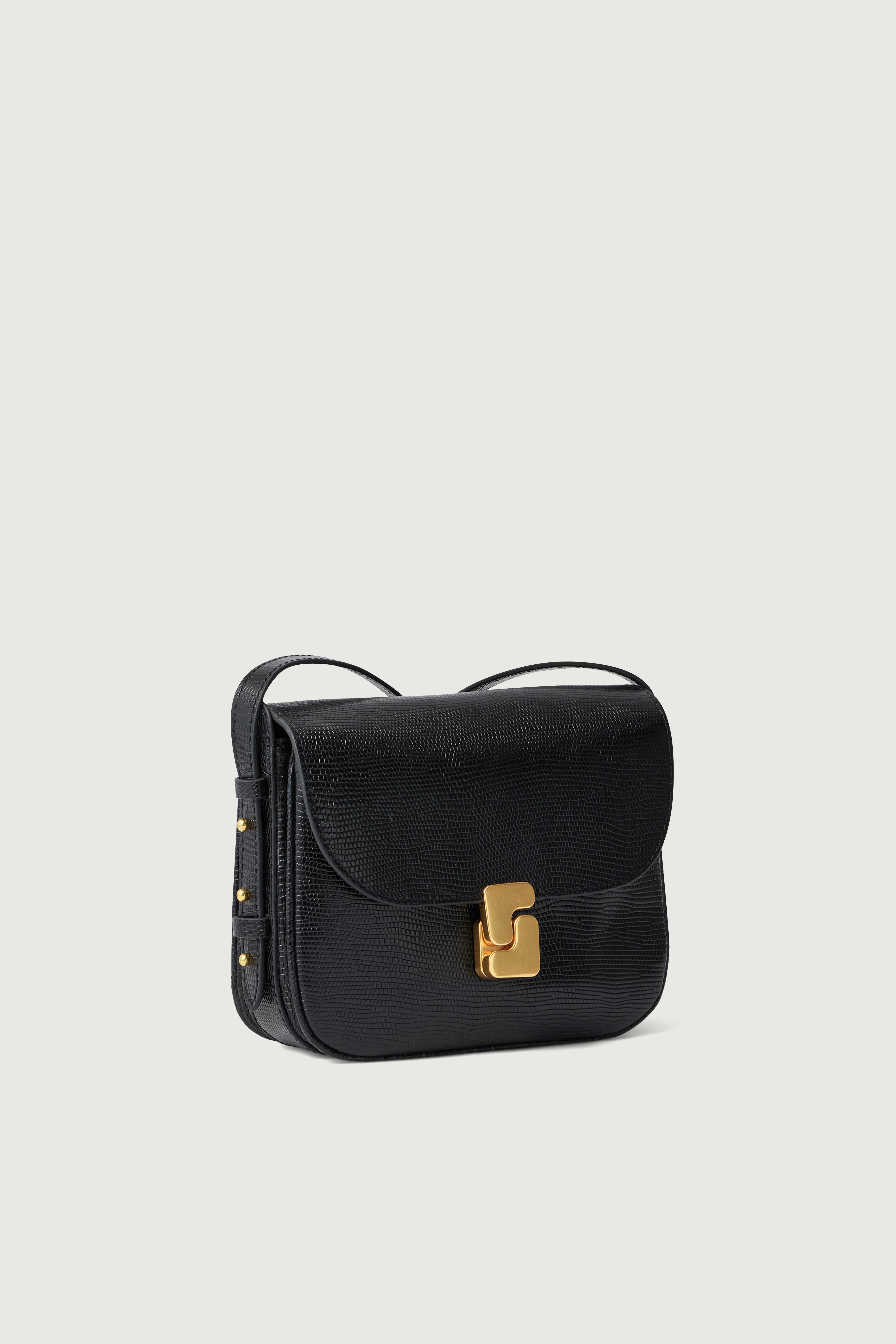 BLACK BELLISSIMA MINI BAG LIZARD - Image 2