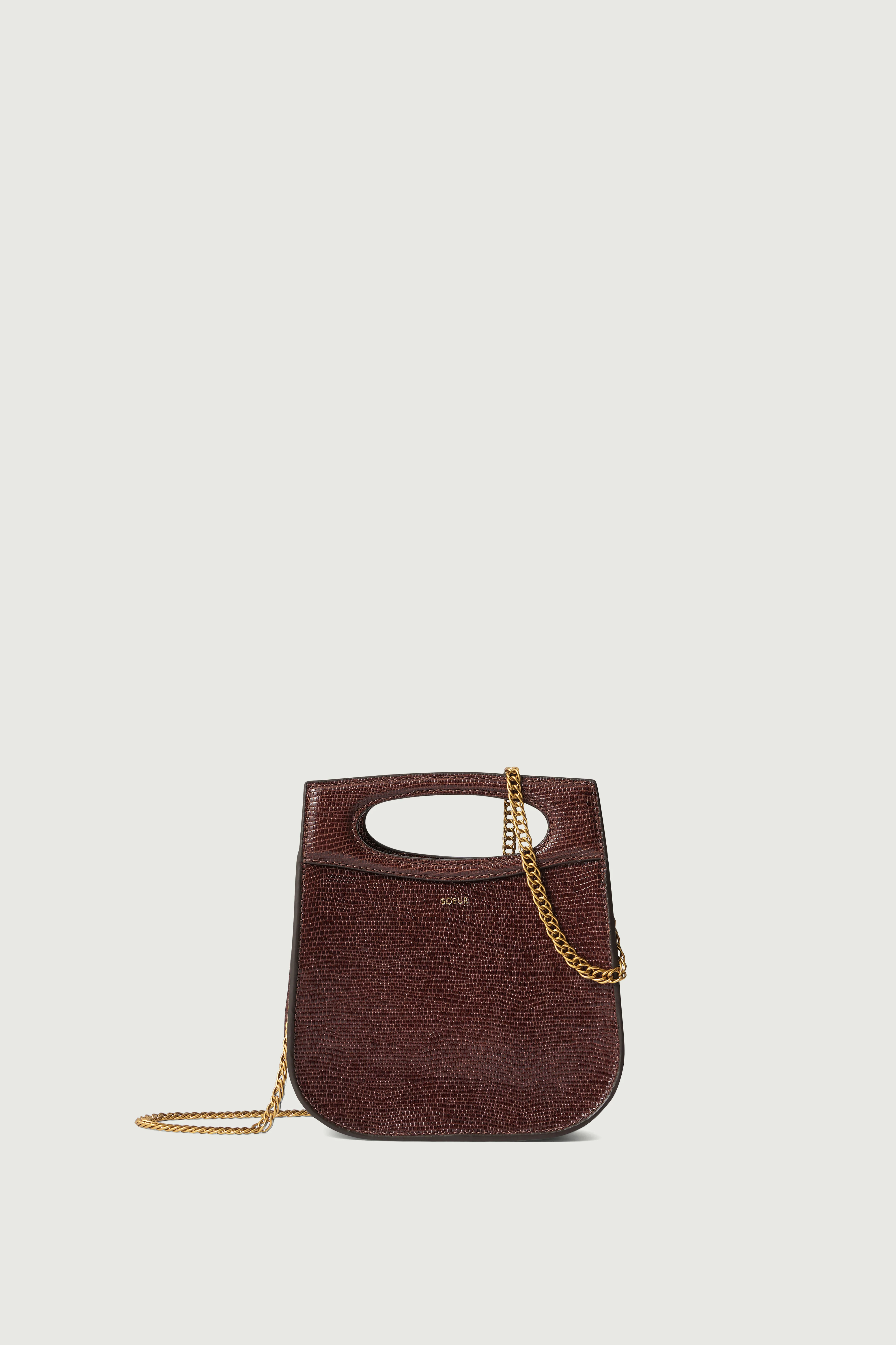 BROWN CHERI MINI BAG