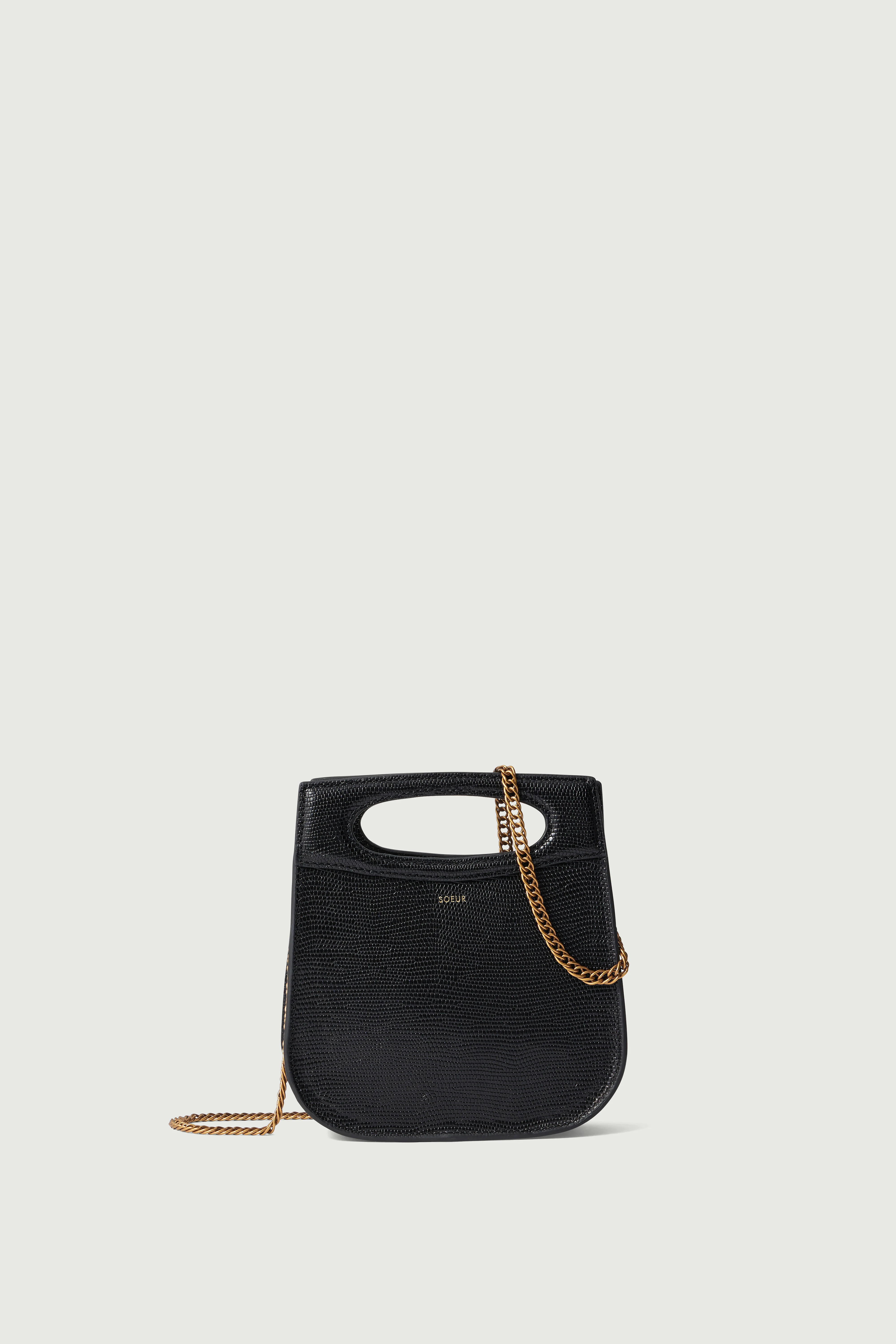 BLACK CHERI MINI BAG