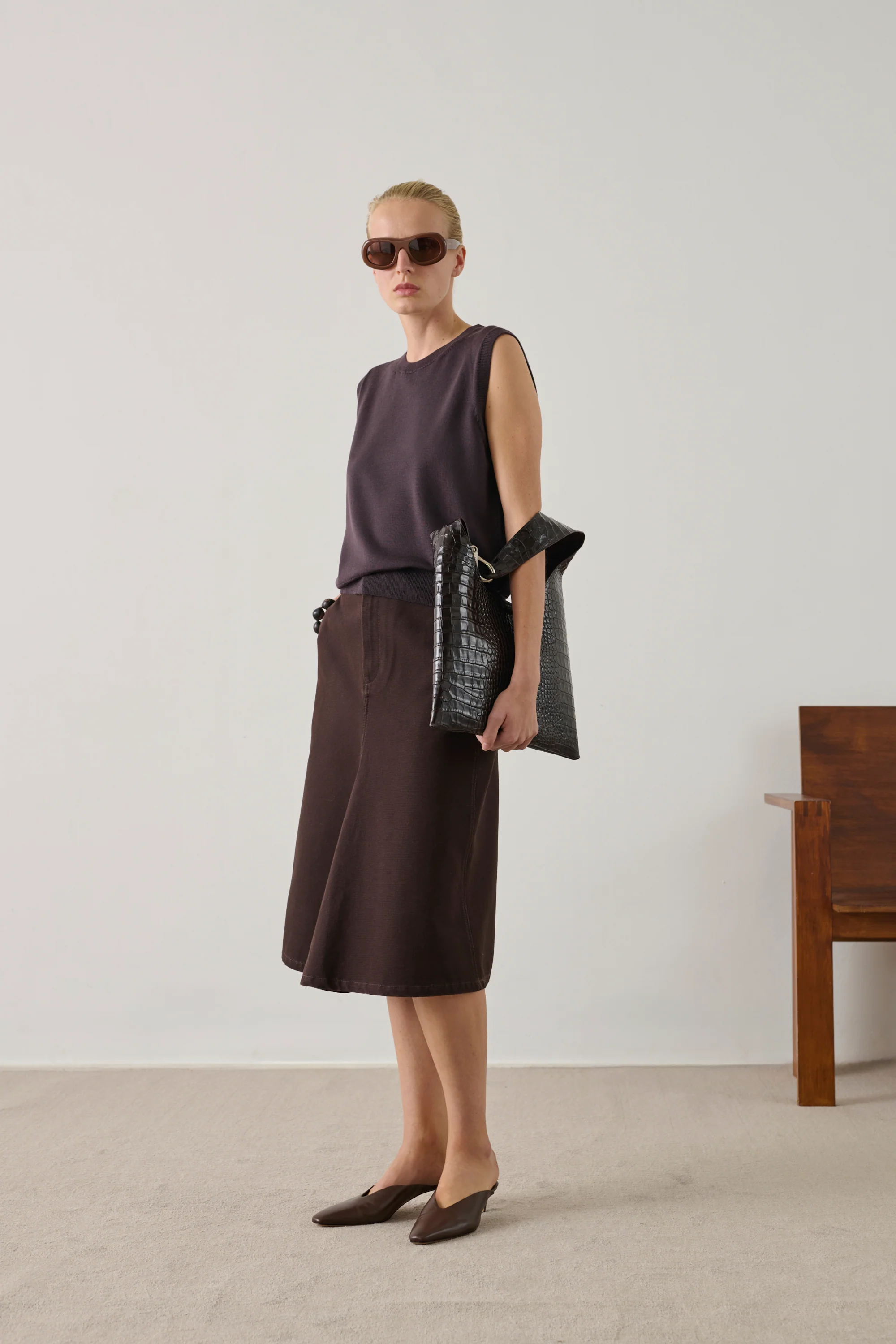 BROWN COSIMA MINI BAG - Image 2
