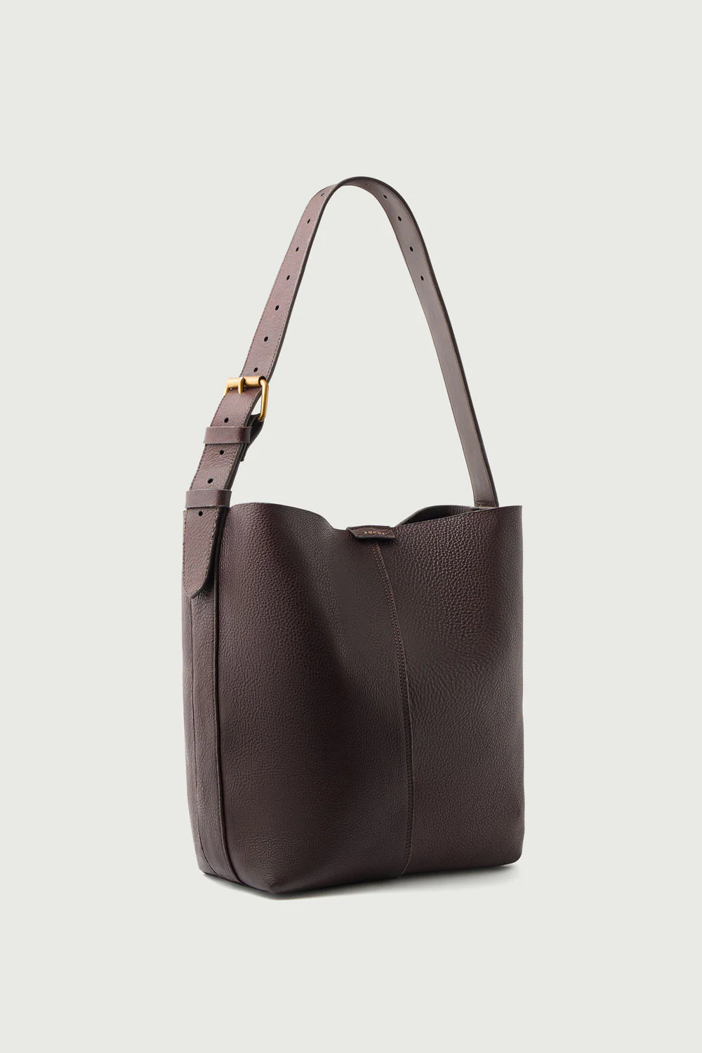 BROWN SAUDADE BAG - Image 2