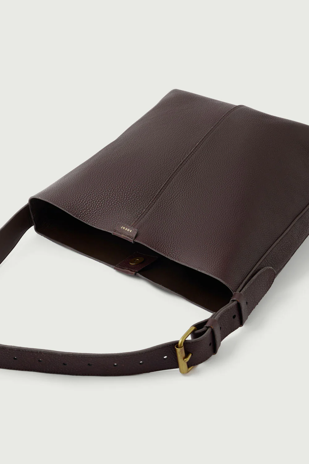 BROWN SAUDADE BAG - Image 4