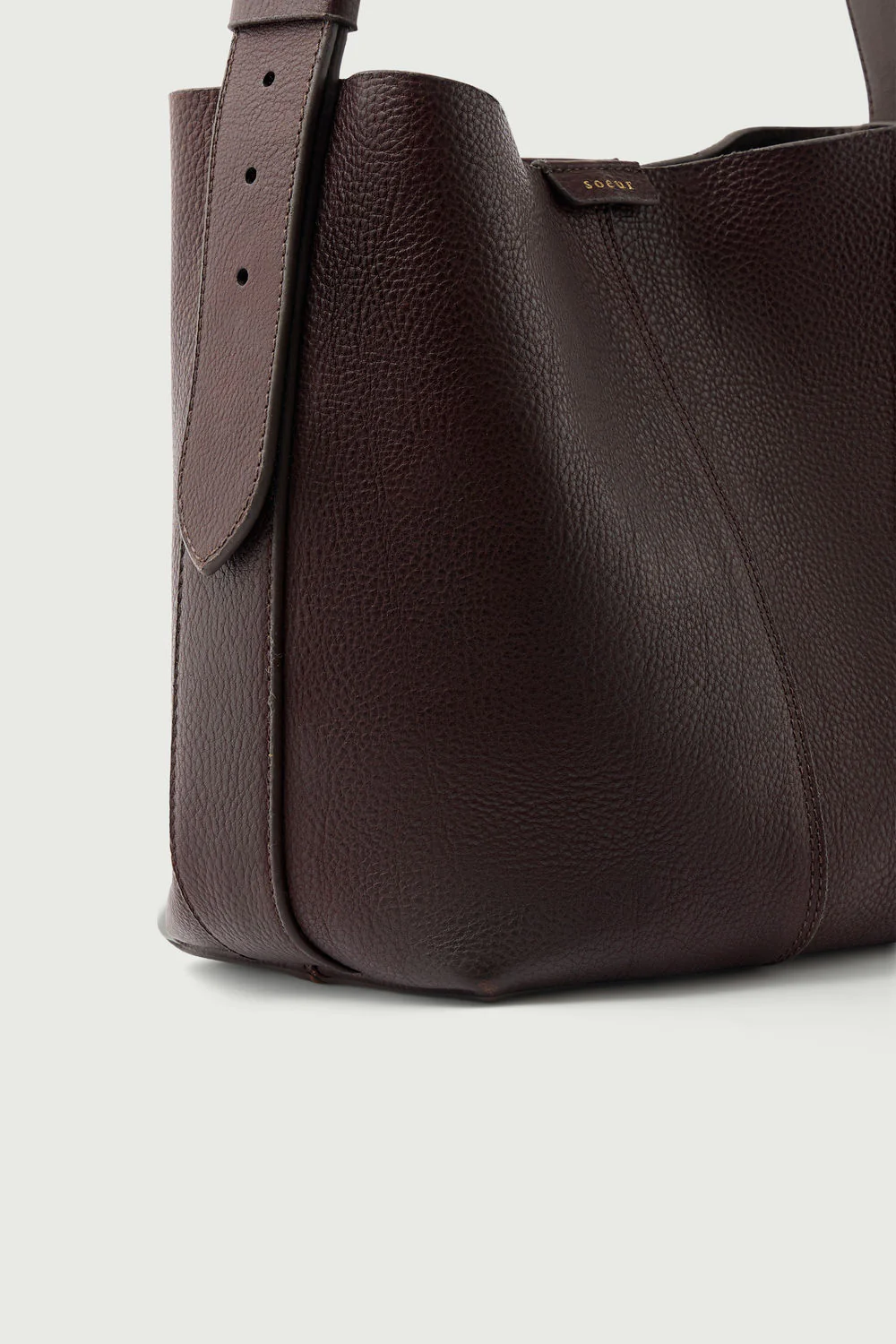 BROWN SAUDADE MINI BAG - Image 3