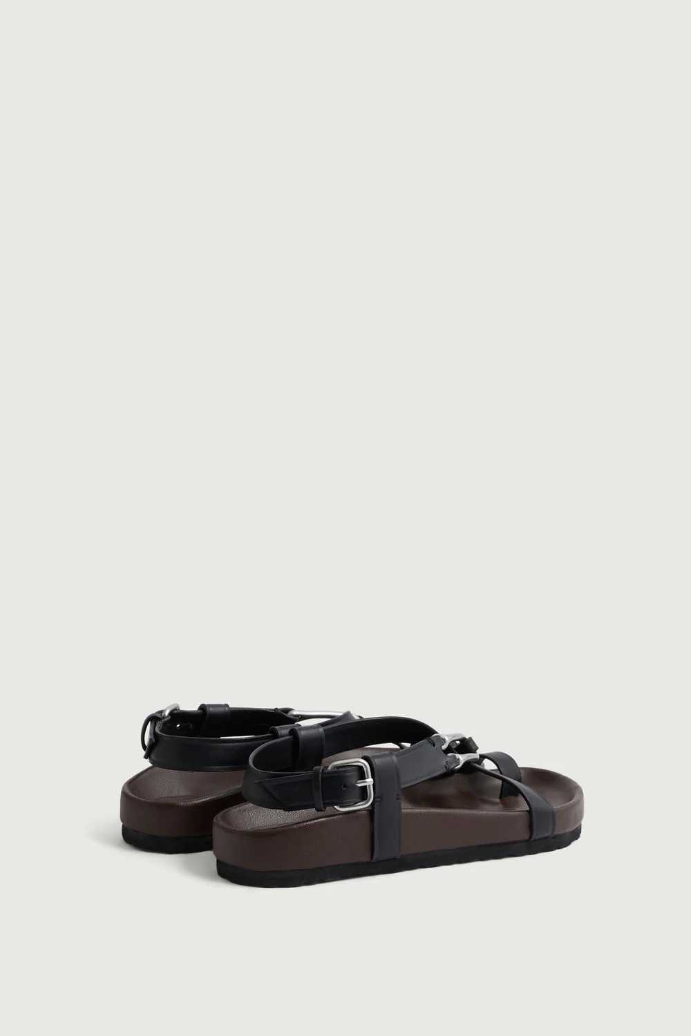 BLACK CADAQUES SANDALS - Image 4