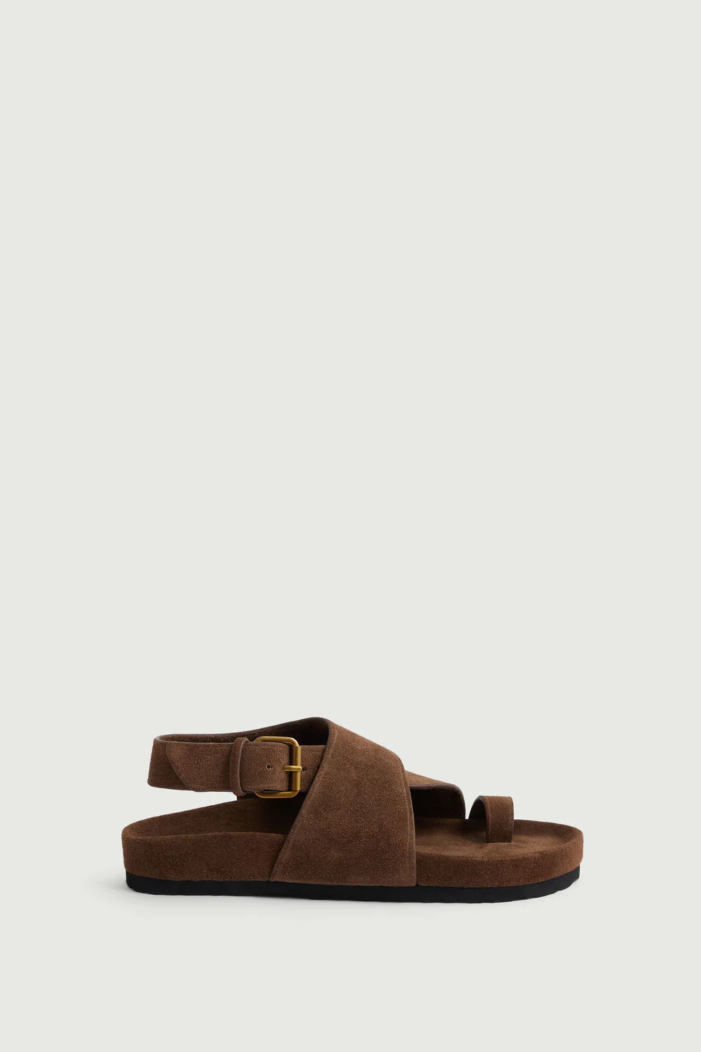 BROWN DOMANI SANDALS
