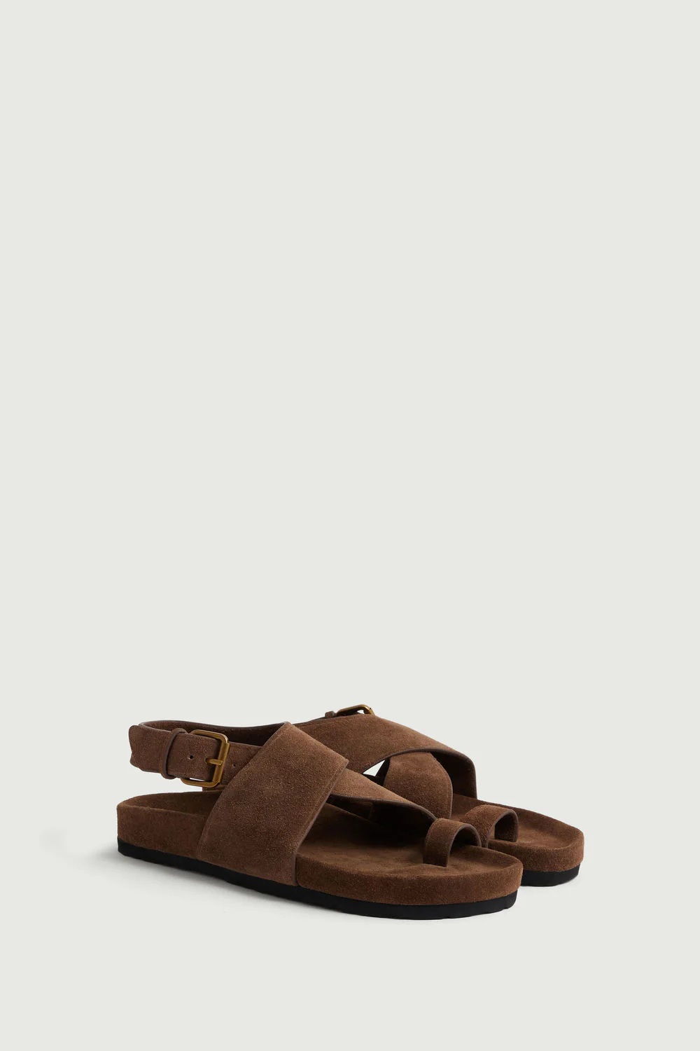 BROWN DOMANI SANDALS - Image 2