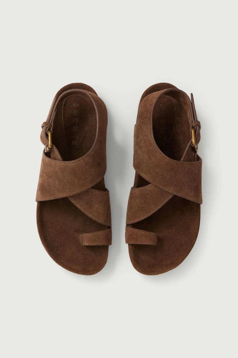 BROWN DOMANI SANDALS - Image 4