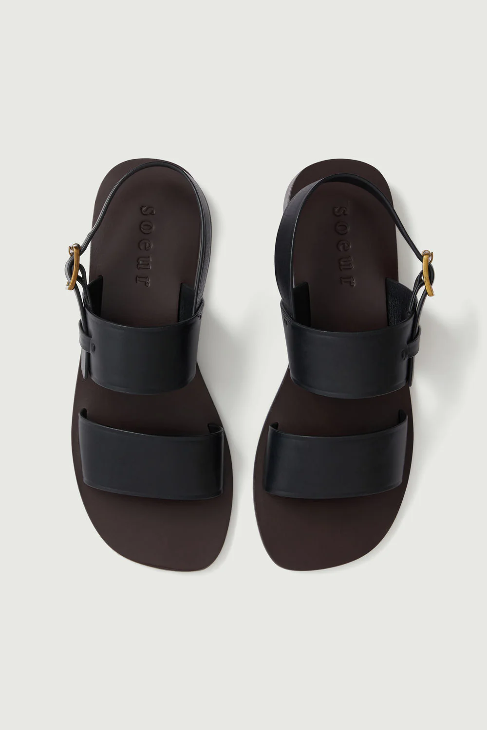 BLACK DOUGLAS SANDALS - Image 4