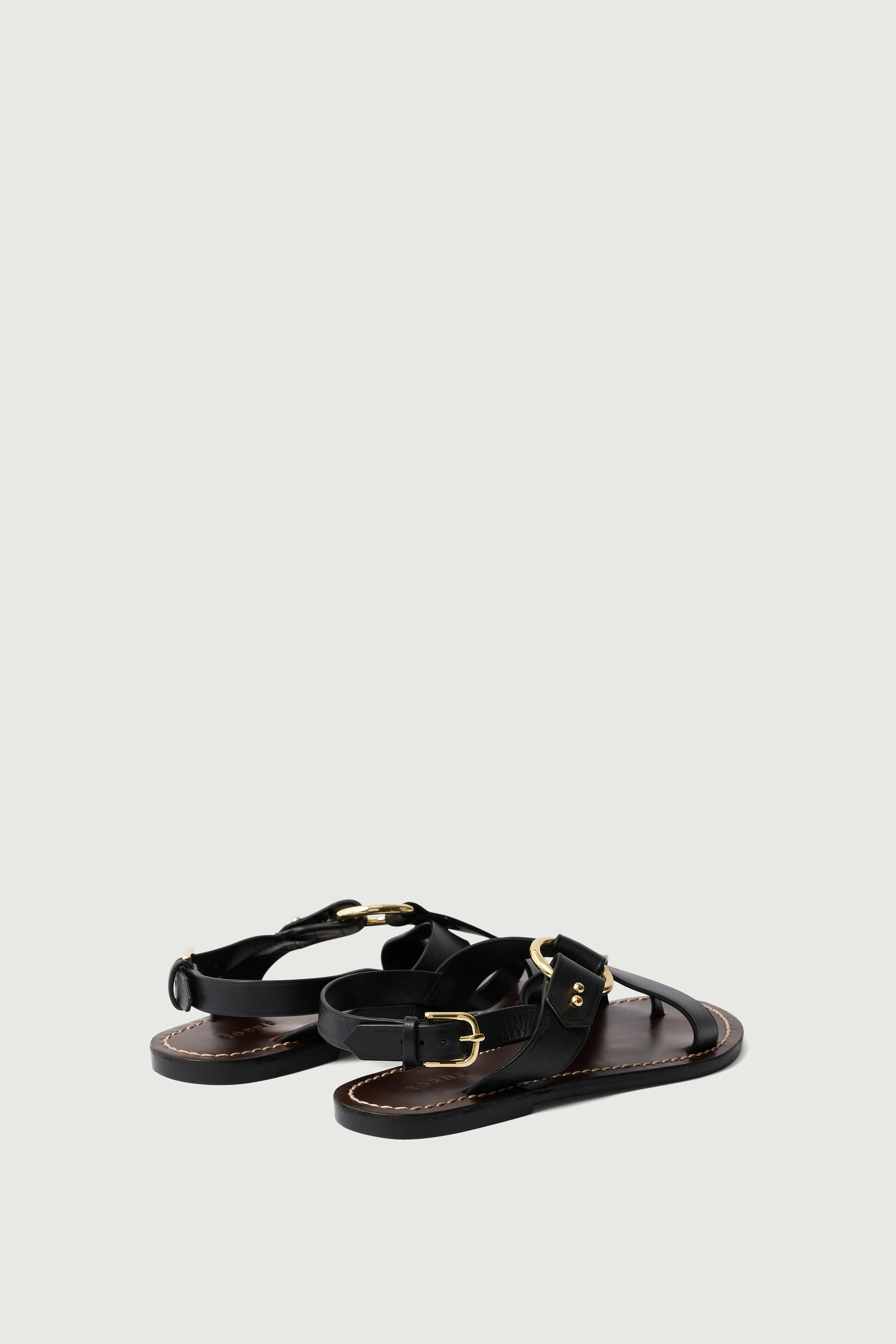 FLORENCE BLACK SANDALS - Image 5