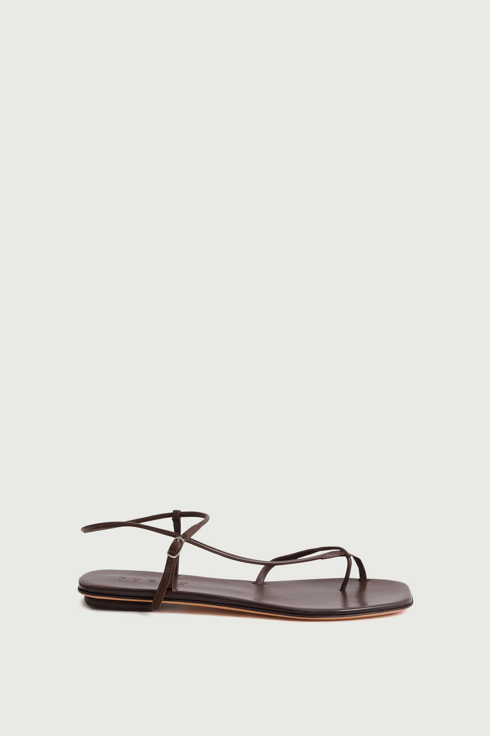 BROWN ROSALIE SANDALS