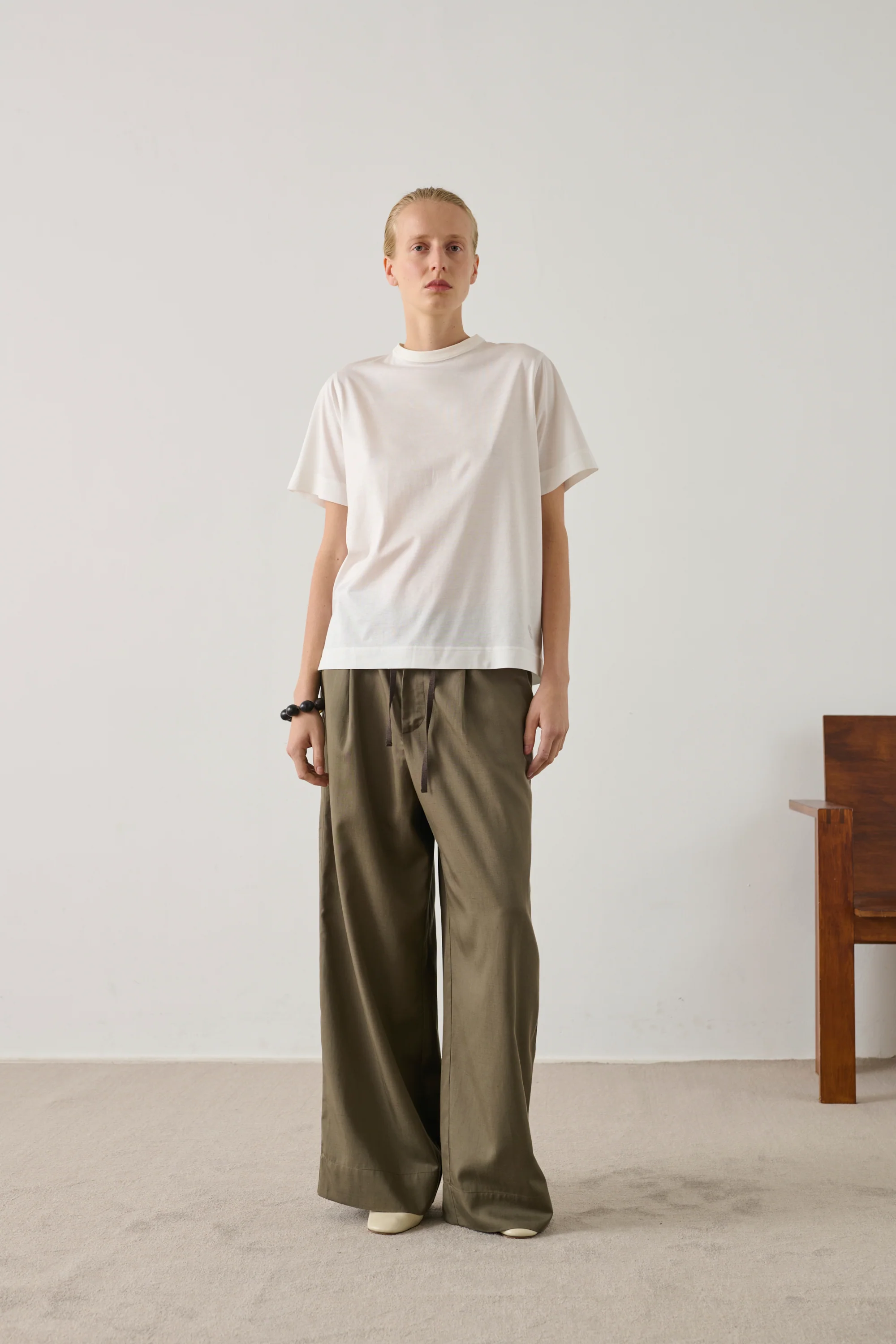 BASIC WHITE TEE-SHIRT - Image 5