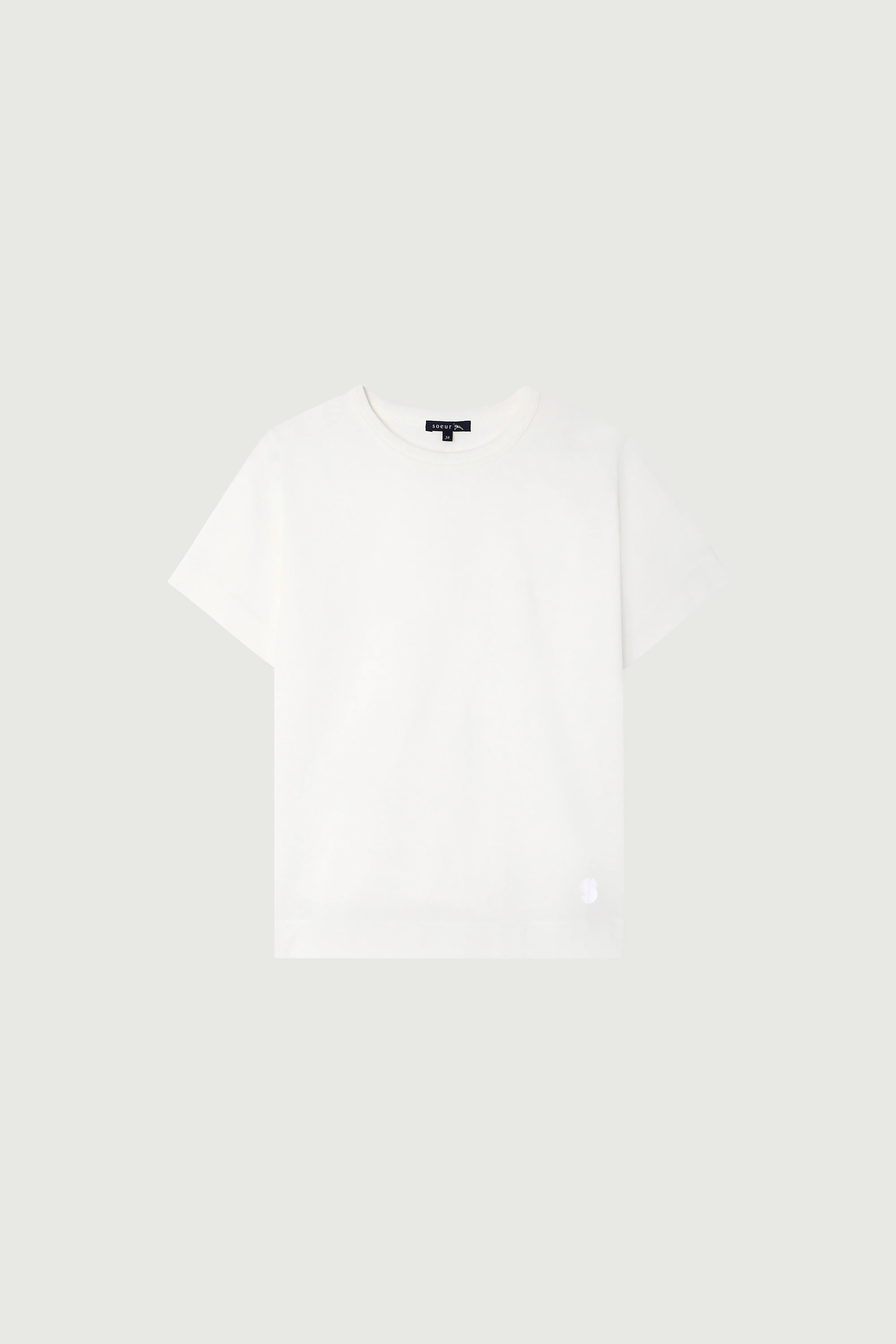 BASIC WHITE TEE-SHIRT - Image 6