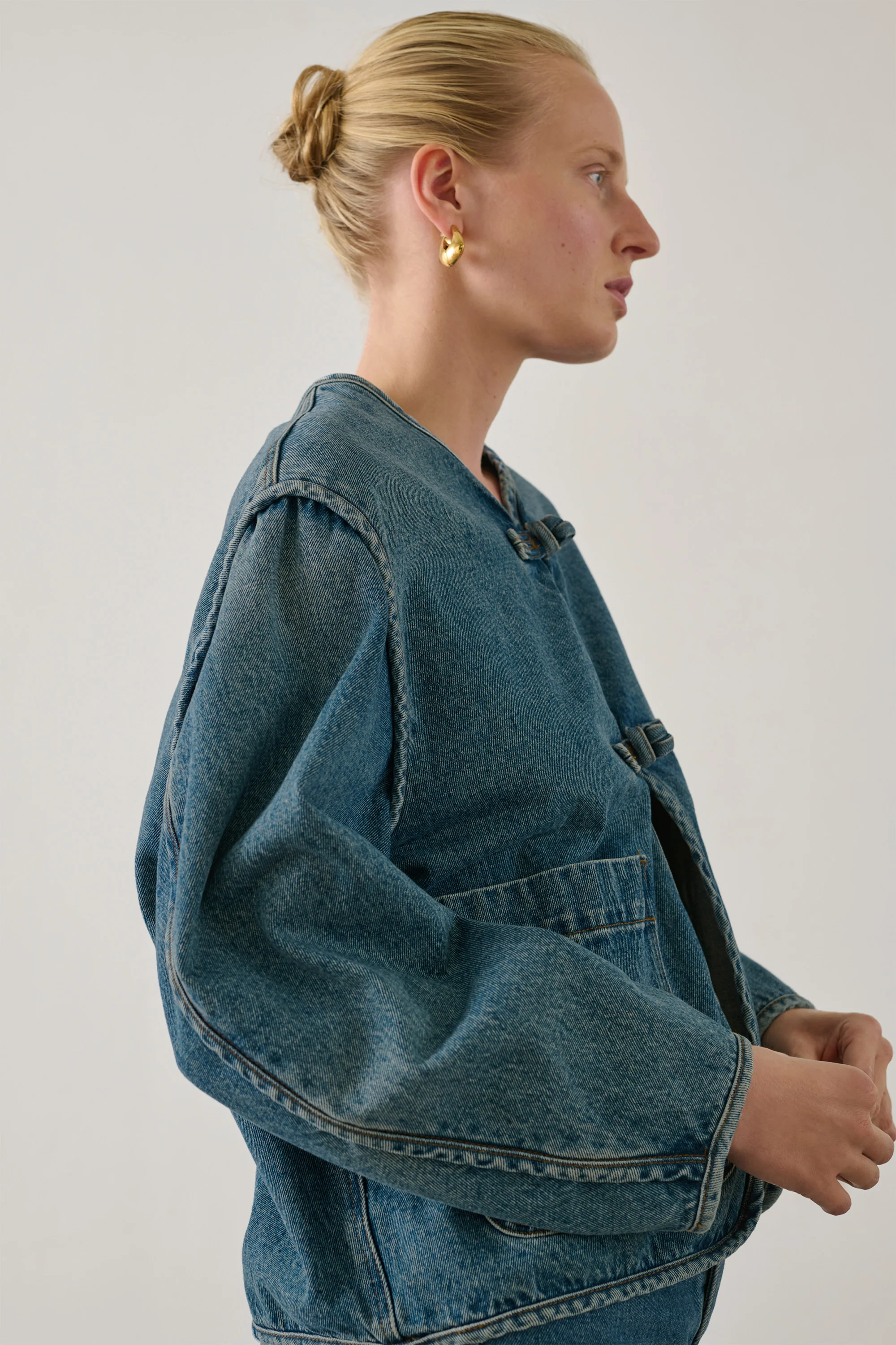 BLUE AGATHA JACKET - Image 3