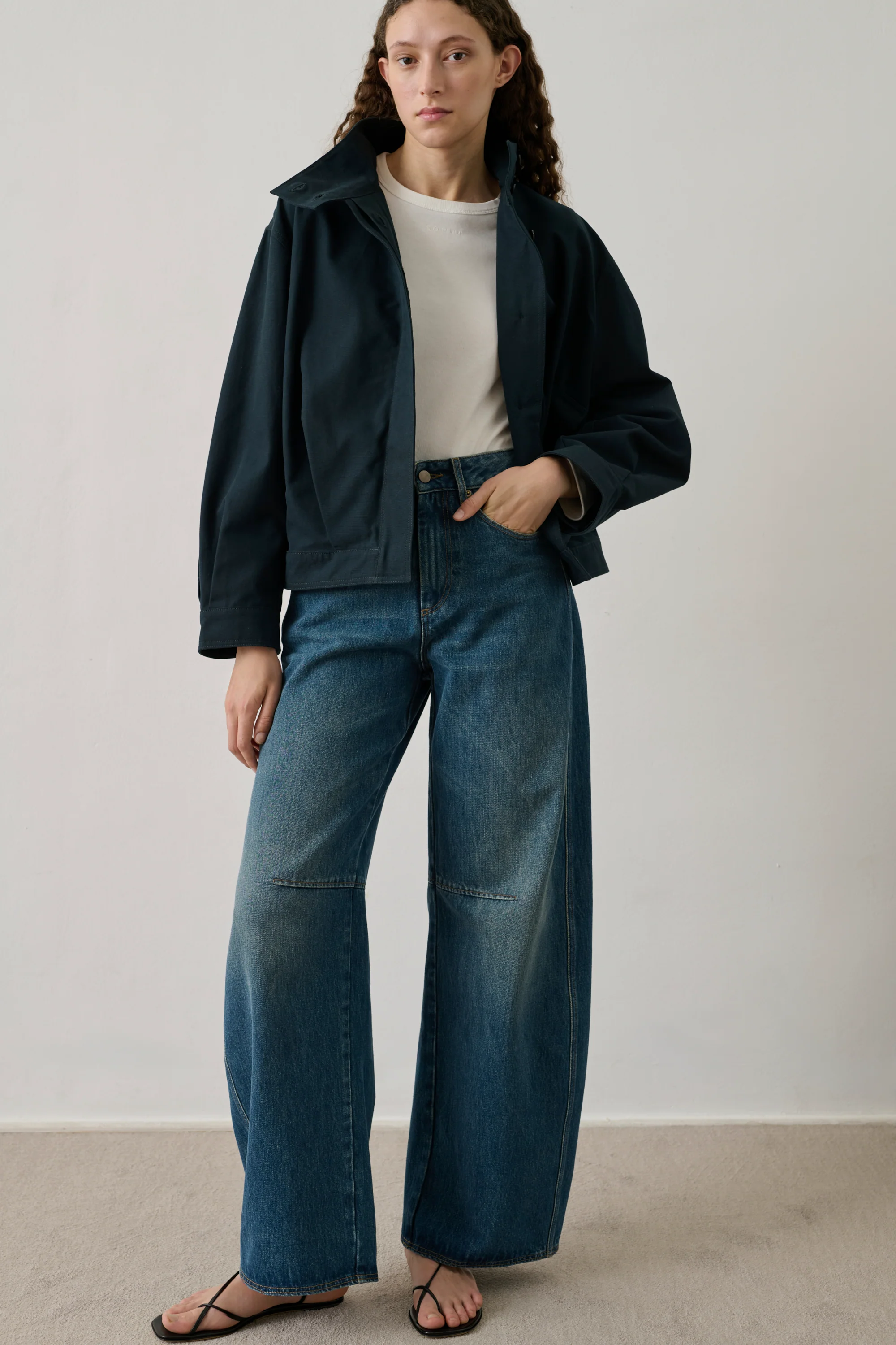 BLUE IMELDA JACKET - Image 3