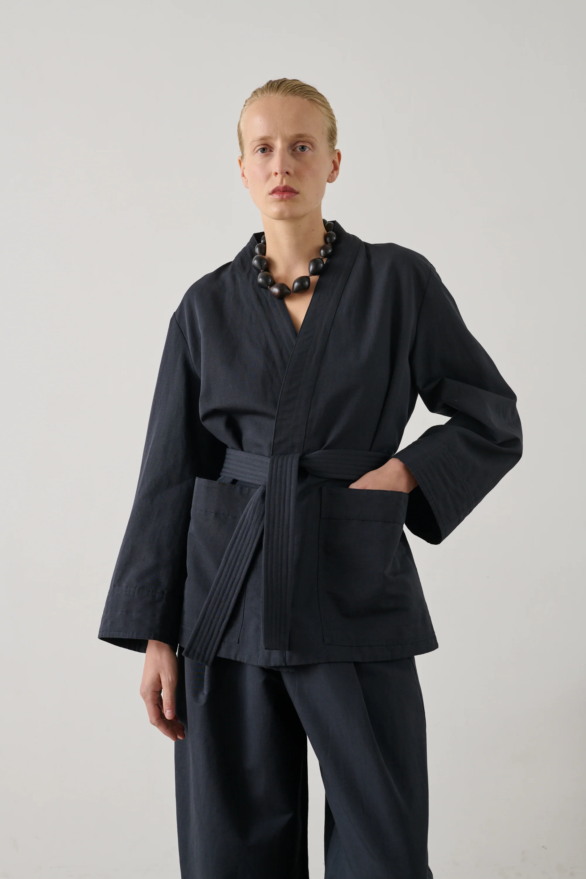 BLACK INES JACKET - Image 3