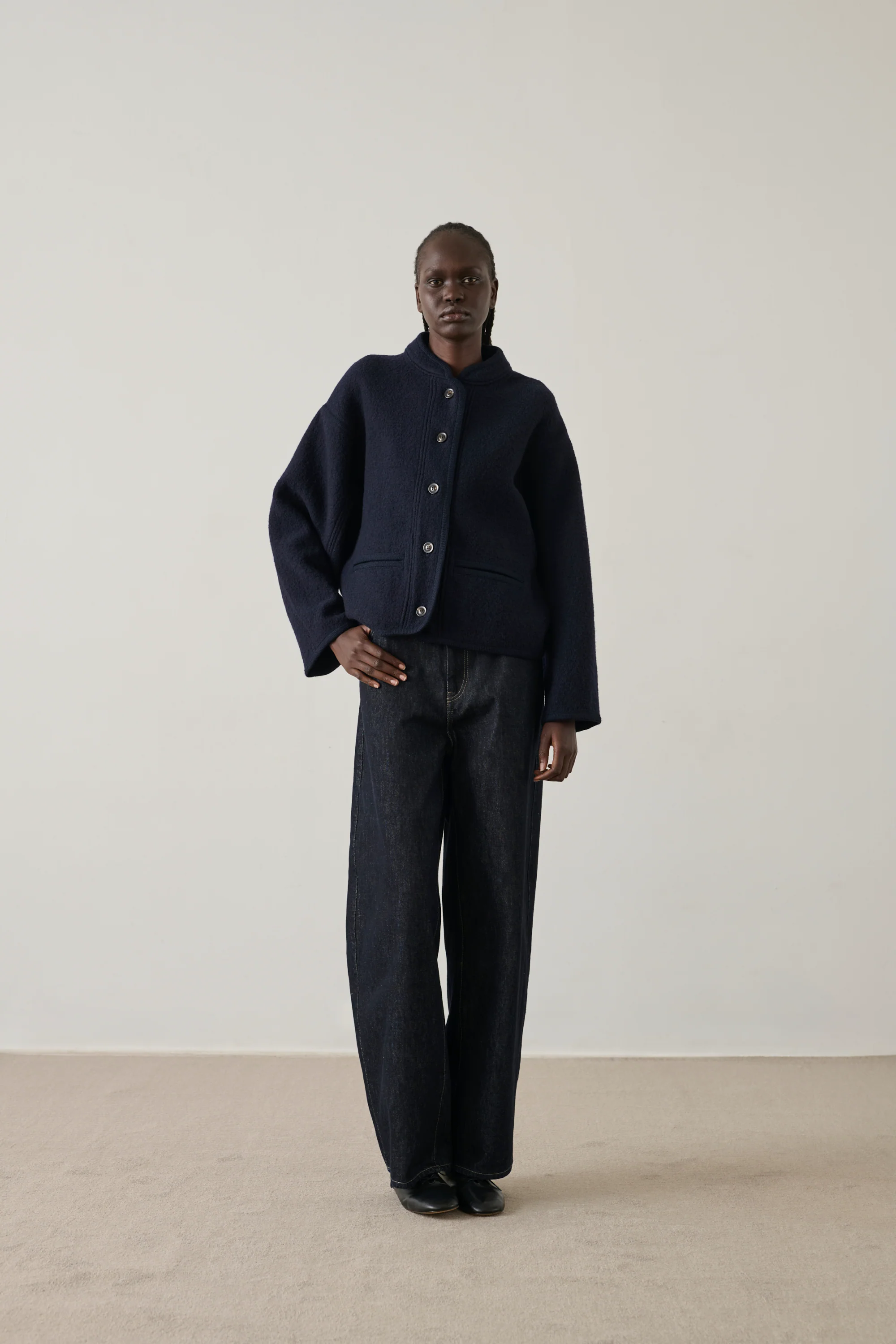 OLYMPE NAVY JACKET - Image 4